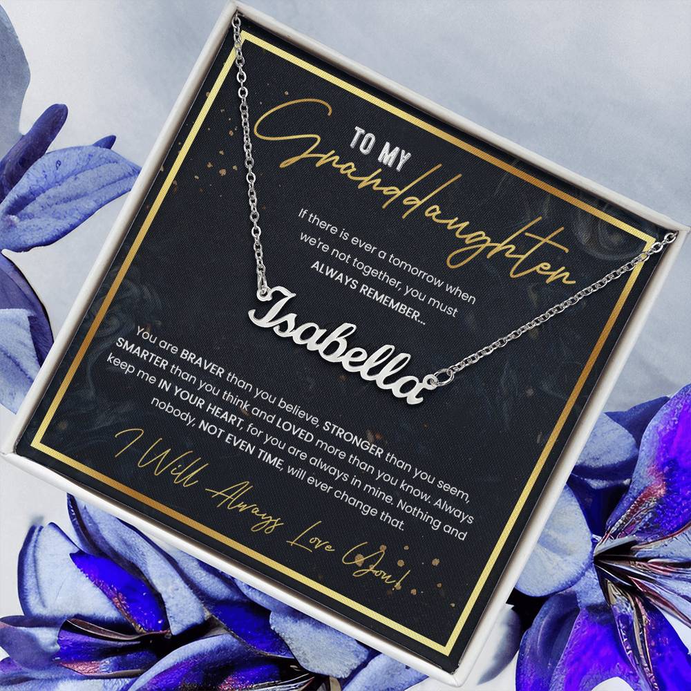 To My Granddaughter Gift from Grandma