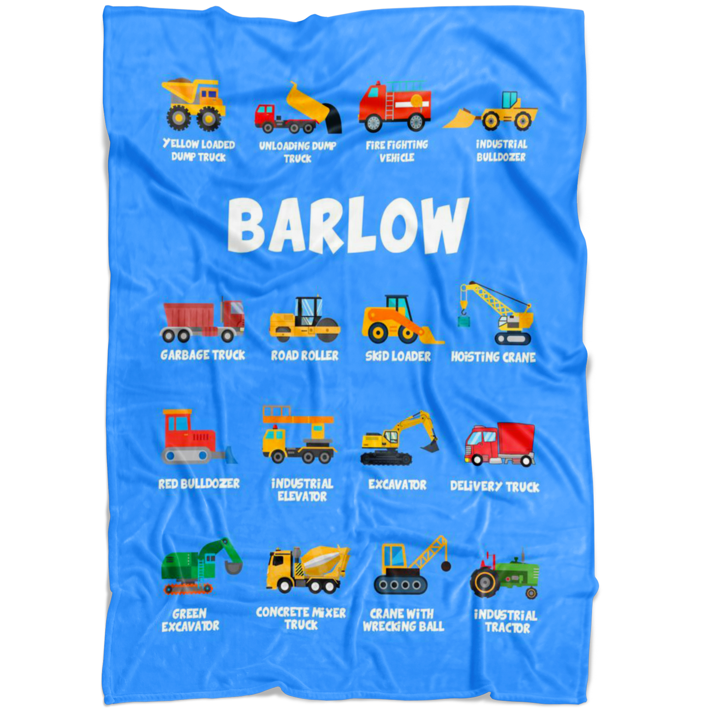 Barlow Construction Blanket Blue