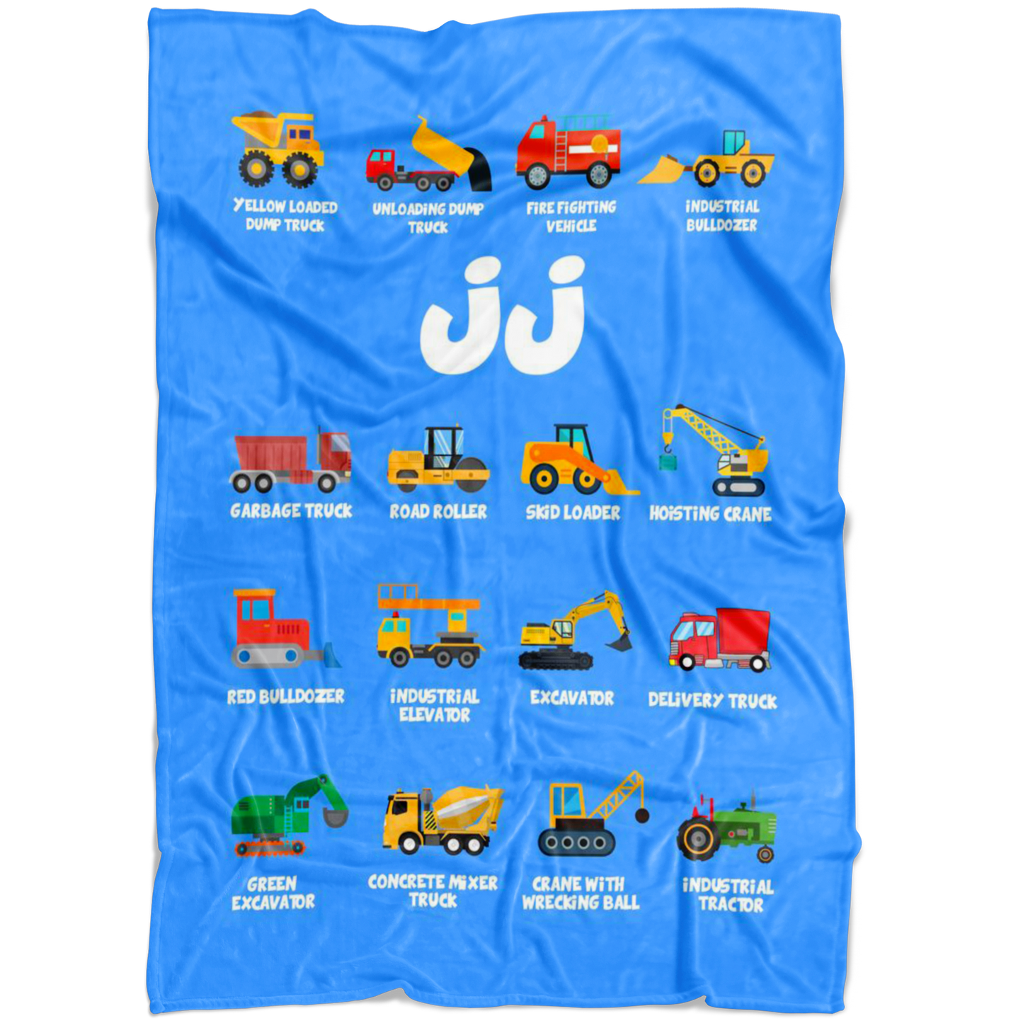 JJ Construction Blanket Blue
