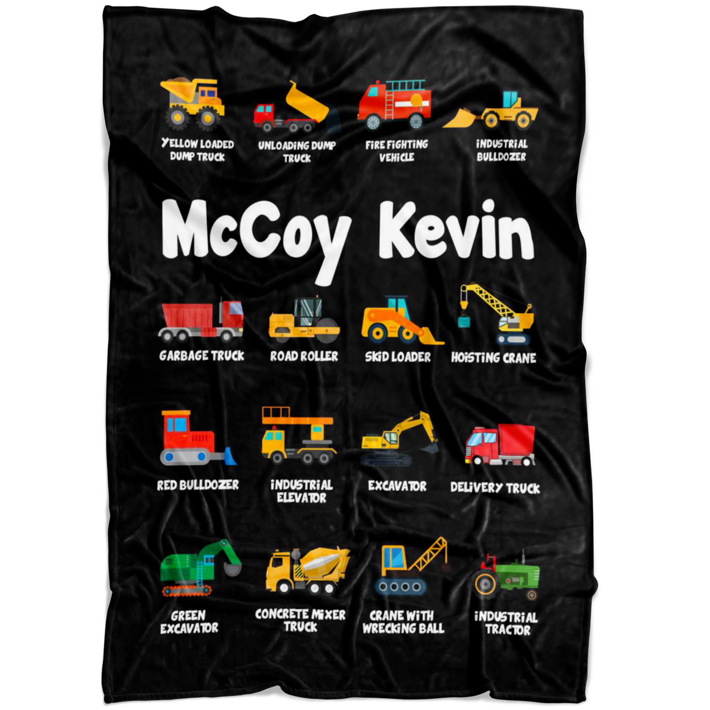 McCoy Kevin Construction Blanket Black