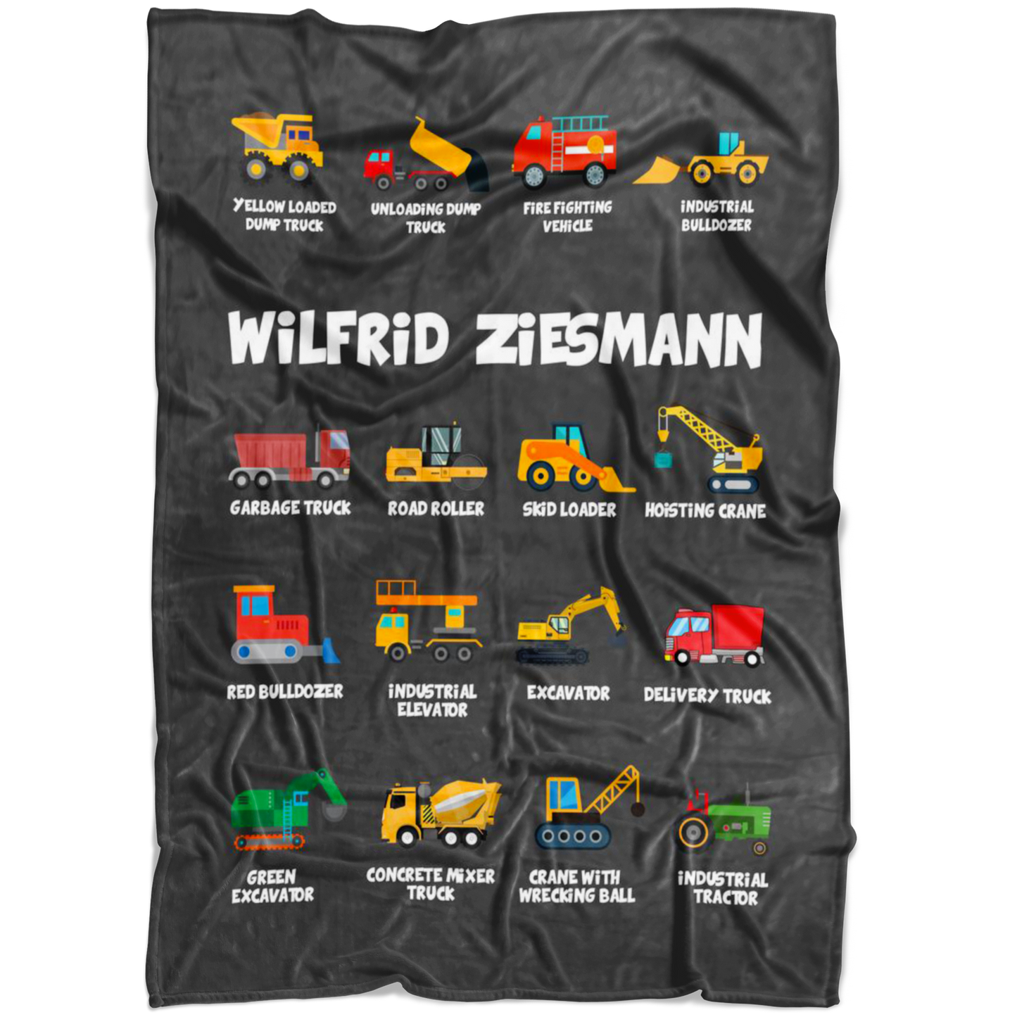 Wilfrid Ziesmann Construction Blanket Grey