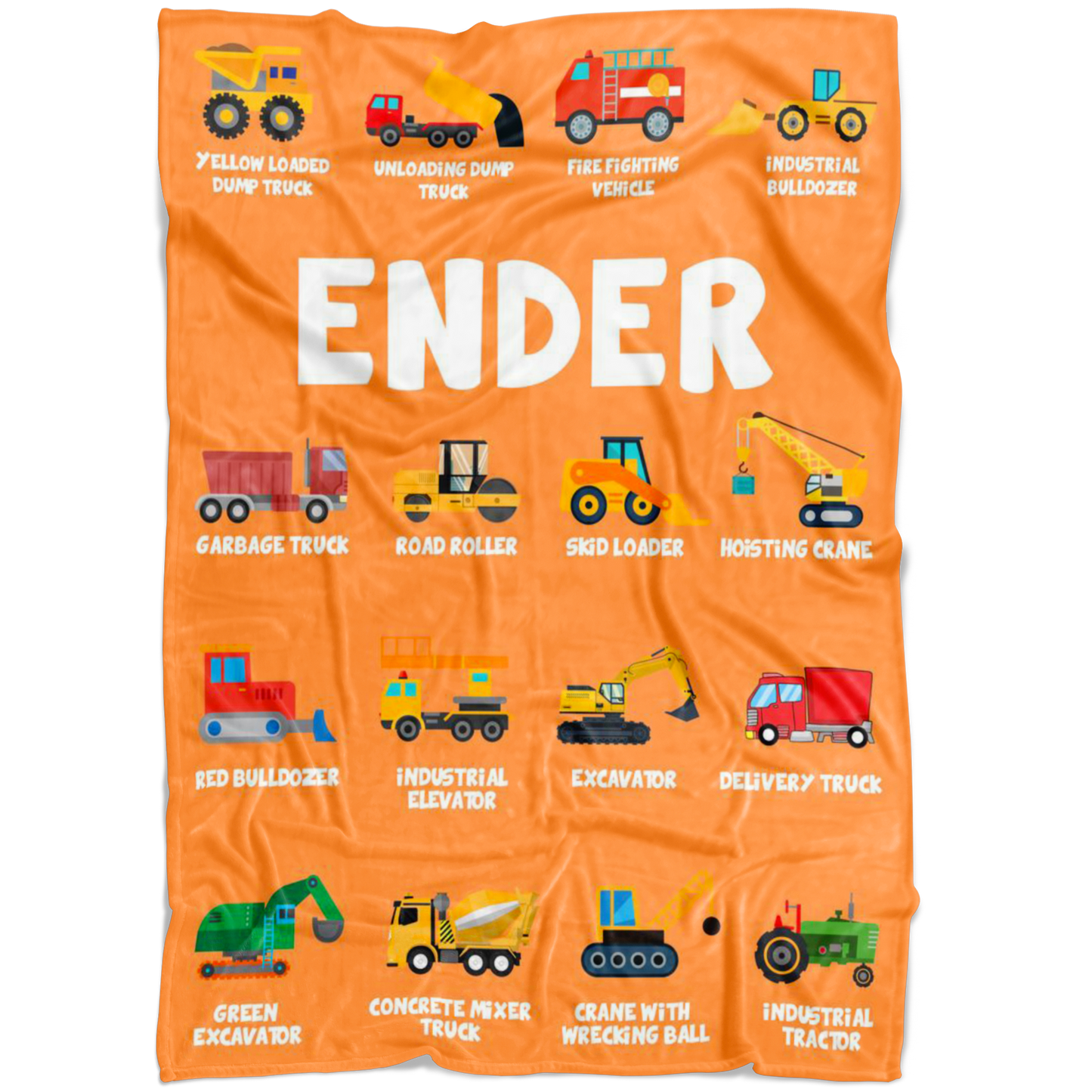 Ender Construction Blanket Orange