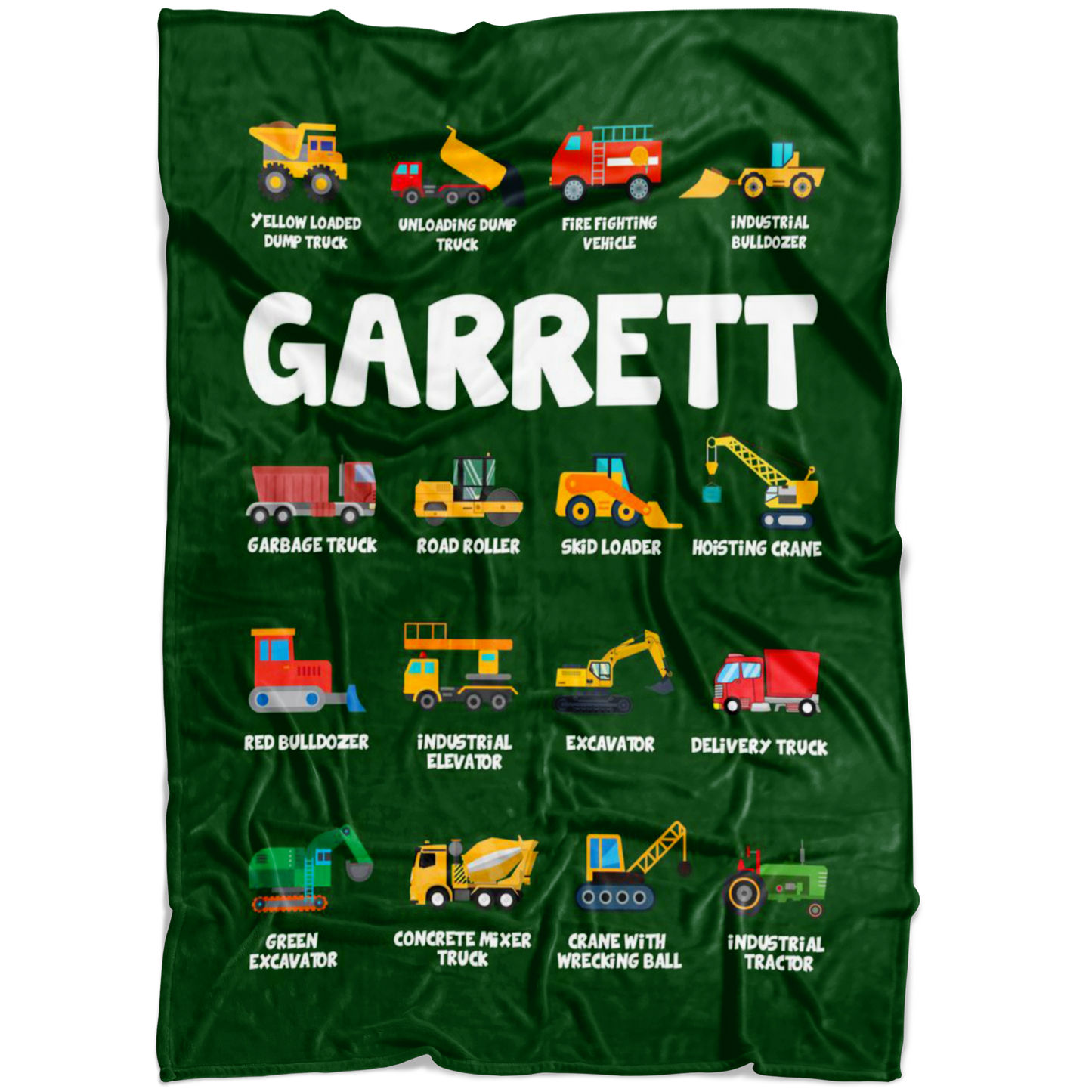 GARRETT Construction Blanket Green