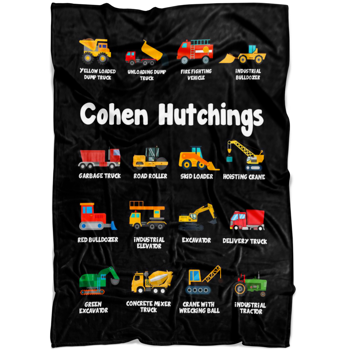 Cohen Hutchings Construction Blanket Black