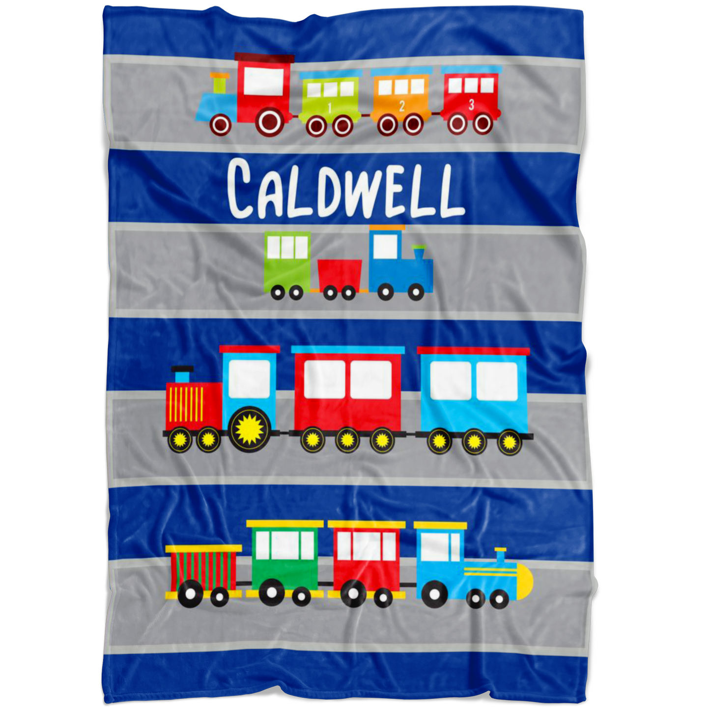 Caldwell Train Blanket