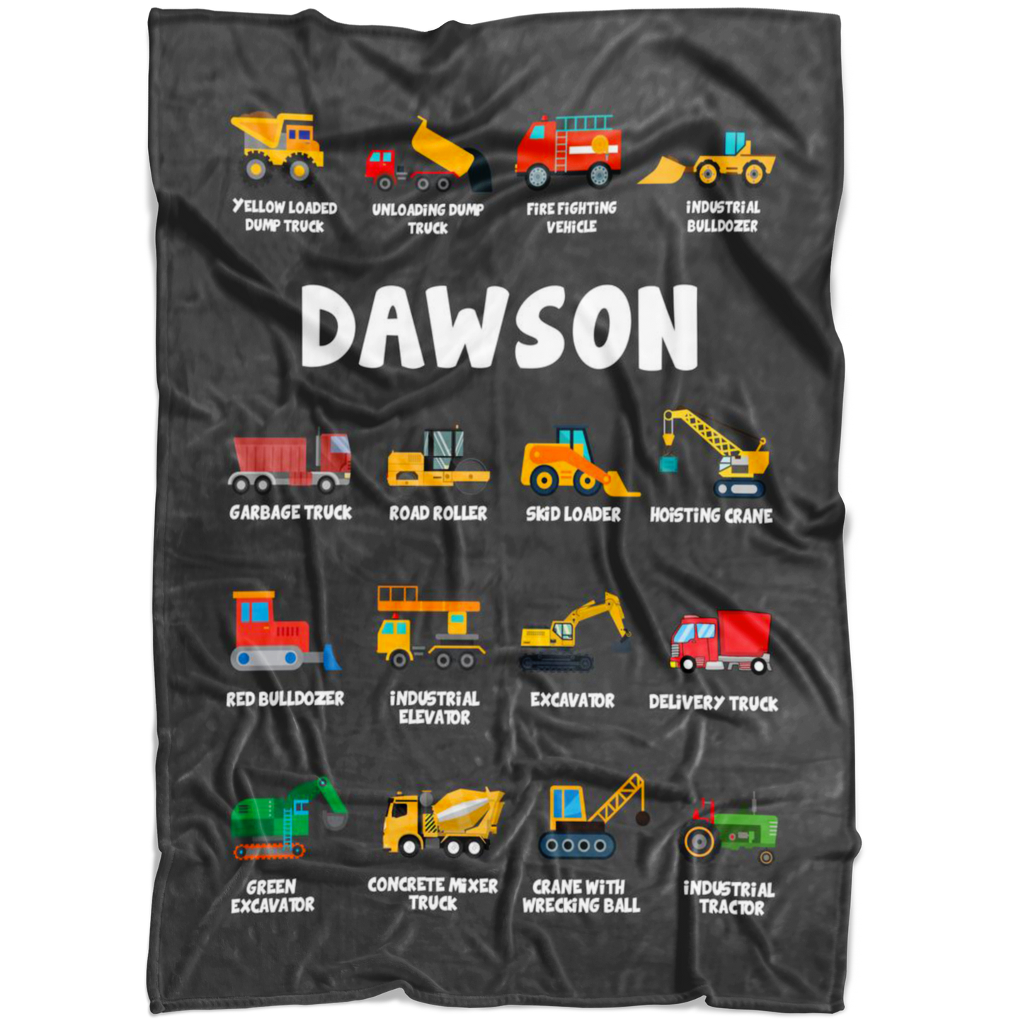 Dawson Construction Blanket Grey
