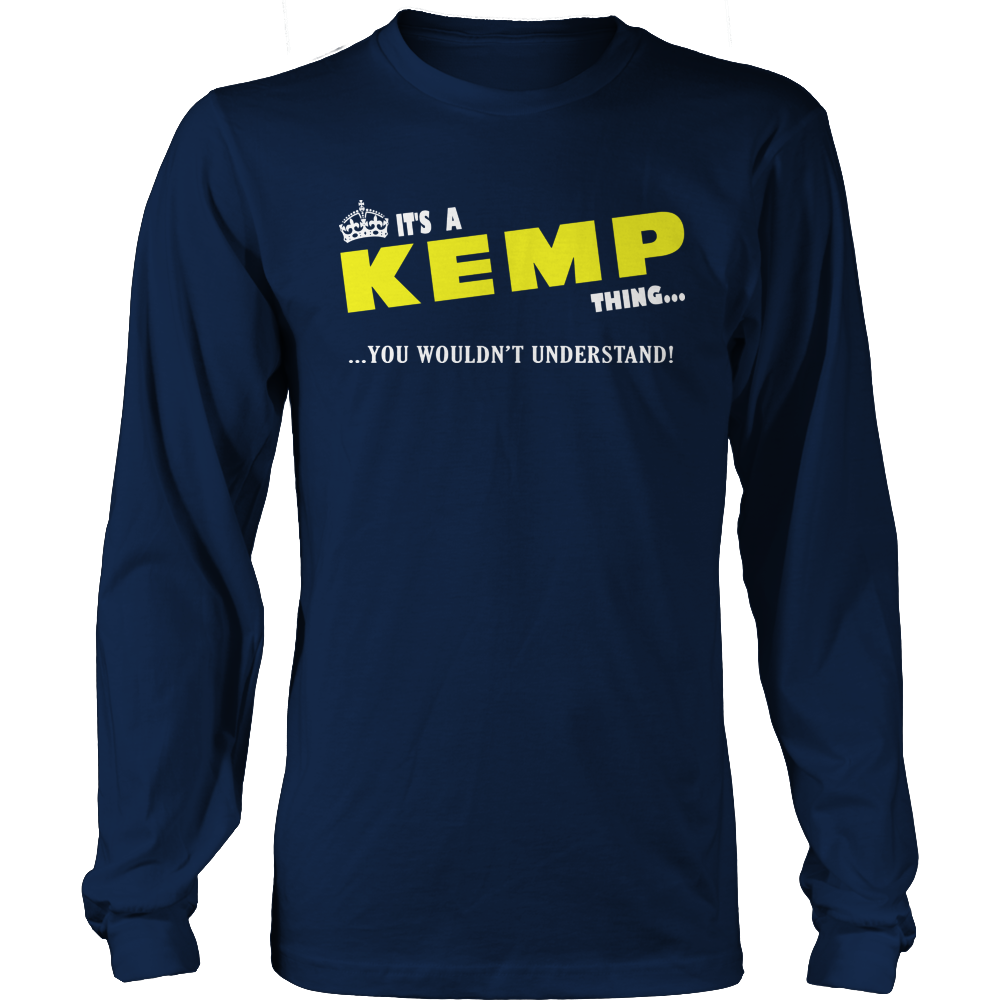 It's A Kemp Thing, You Wouldn't Understand