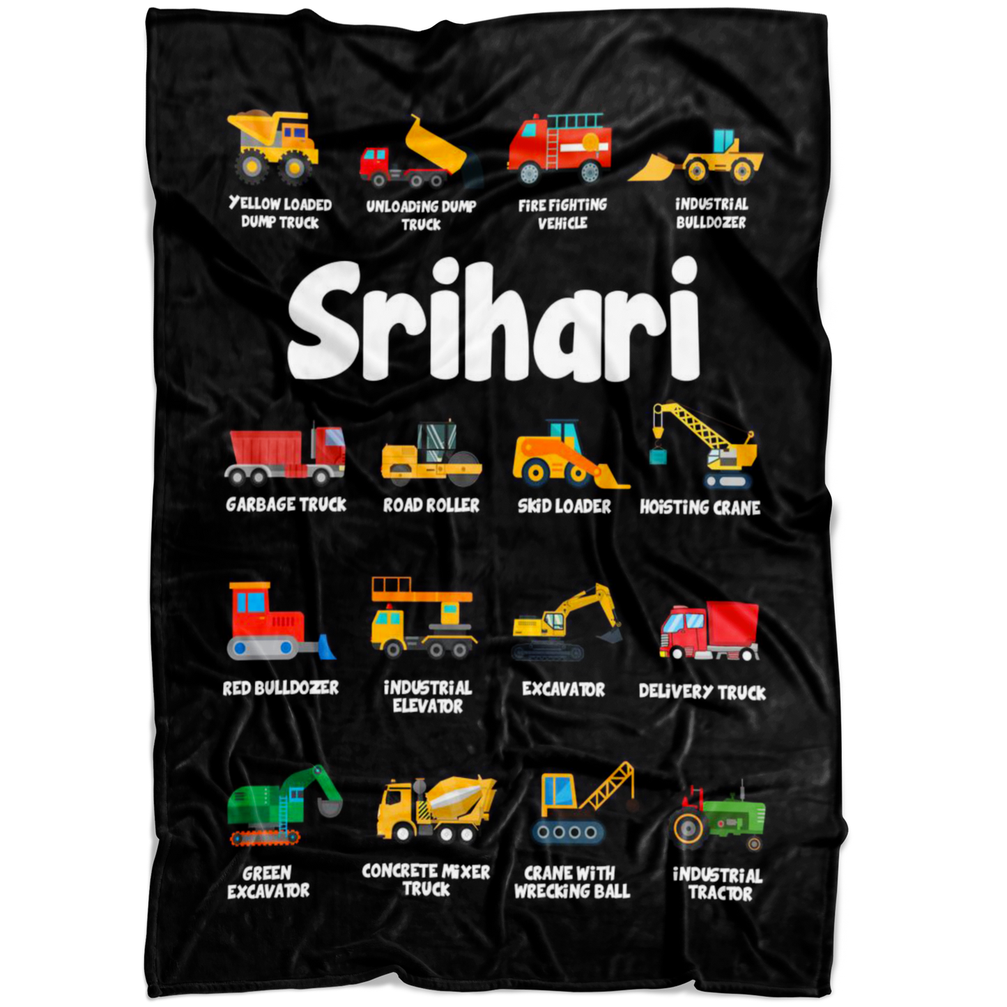 Srihari Construction Blanket Black