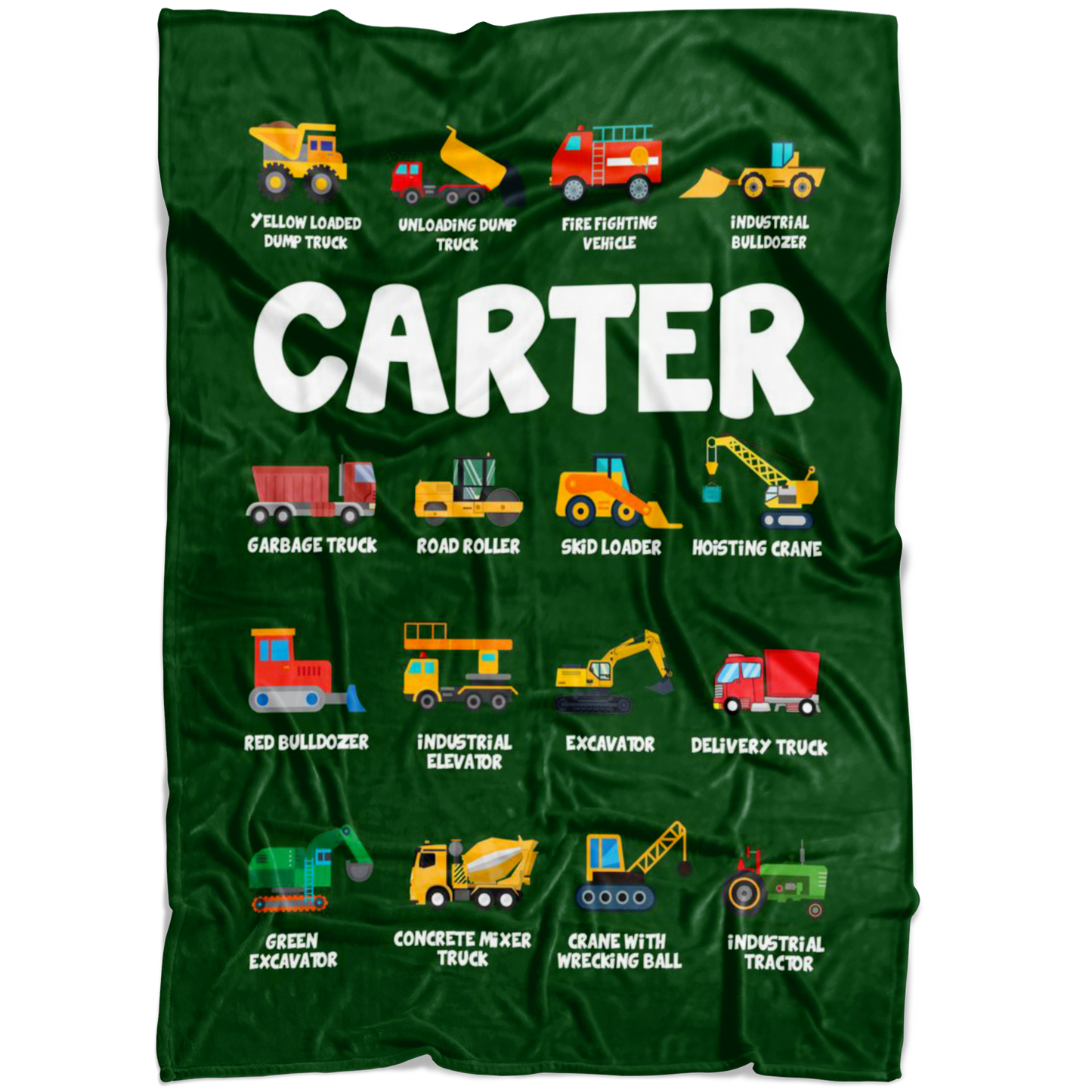 CARTER Construction Blanket Green