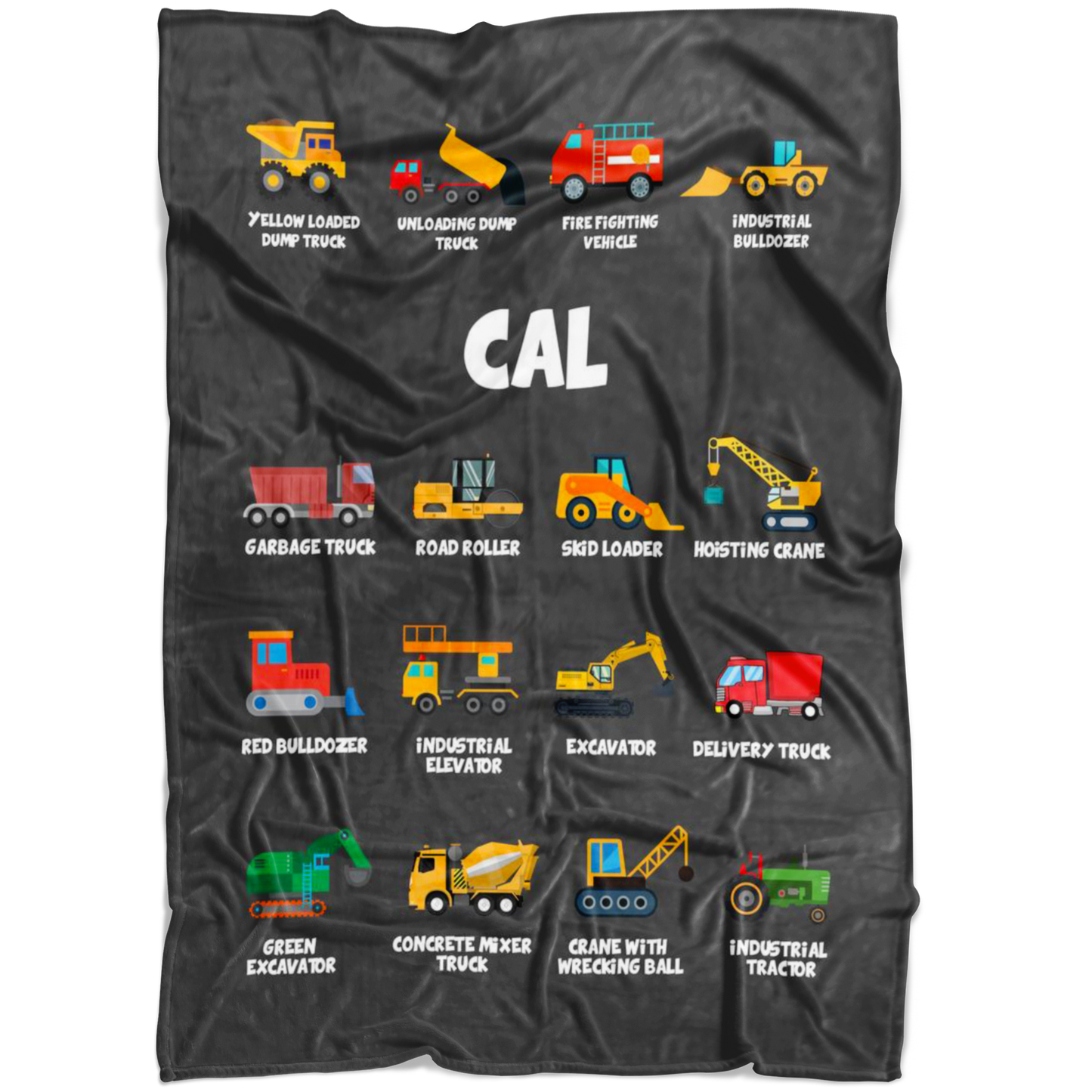 Cal Construction Blanket Grey