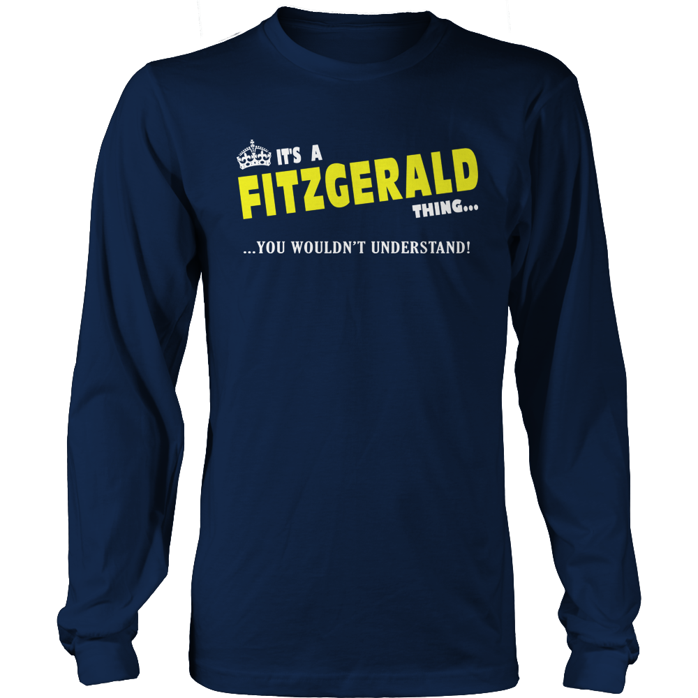 It's A Fitzgerald Thing, You Wouldn't Understand