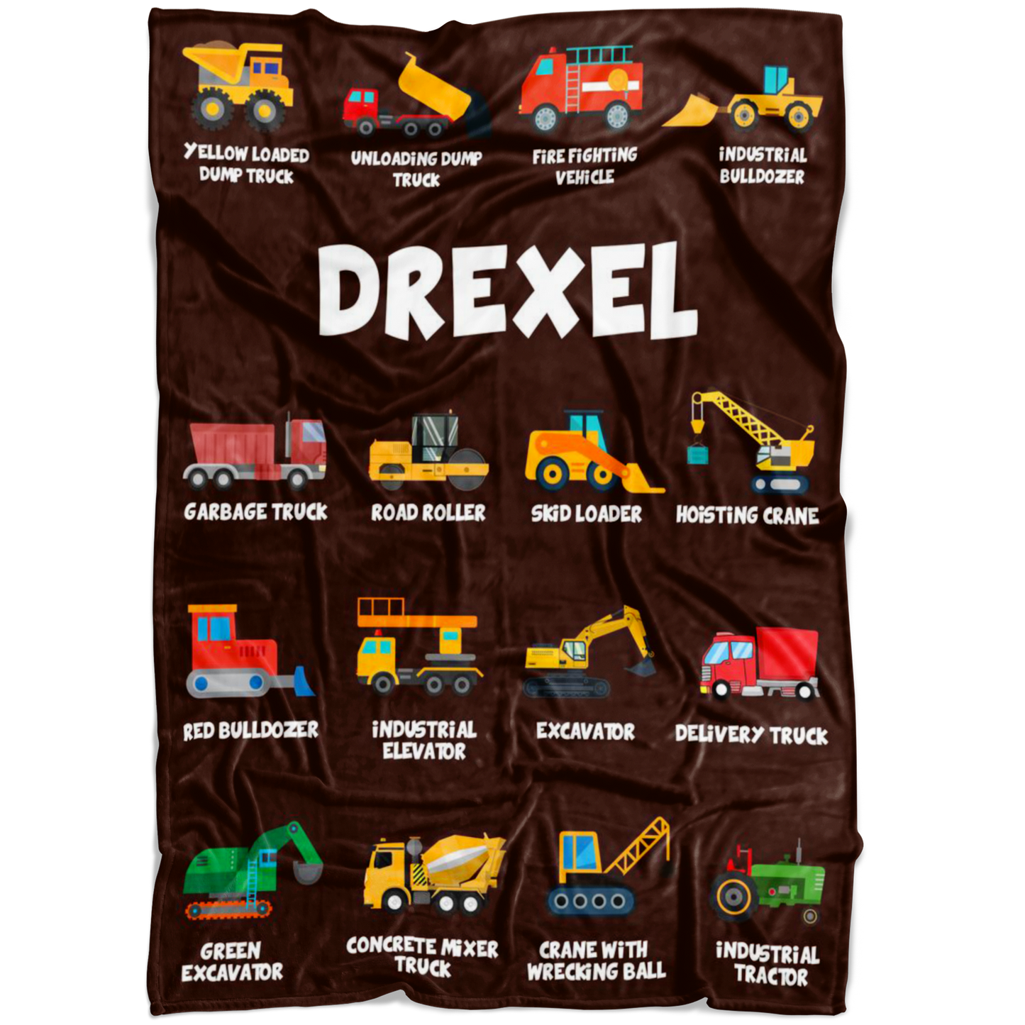 DREXEL Construction Blanket Brown