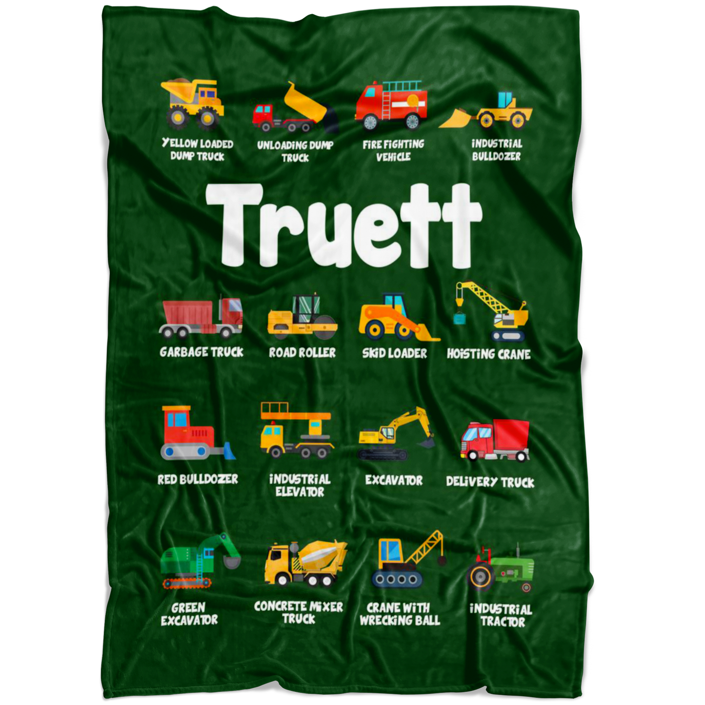 Truett Construction Blanket Brown