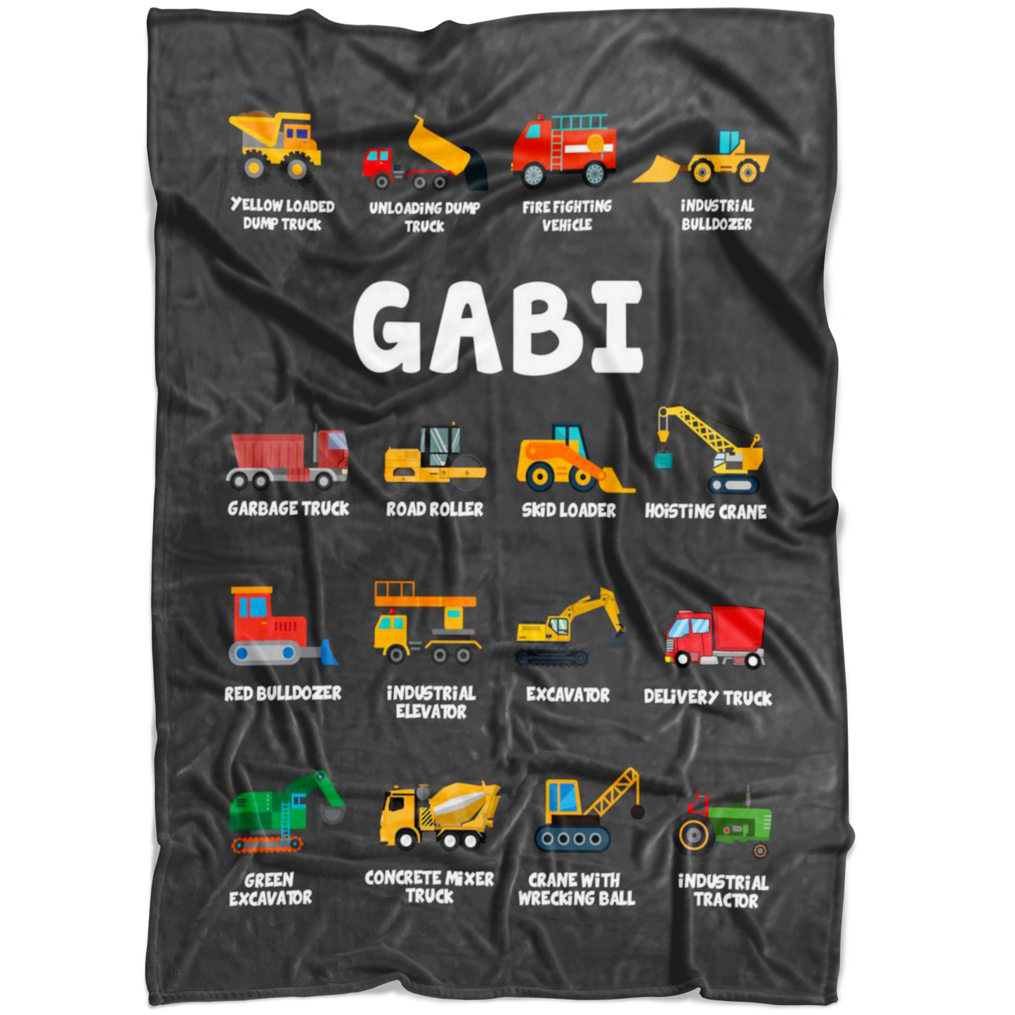 GABI Construction Blanket Grey