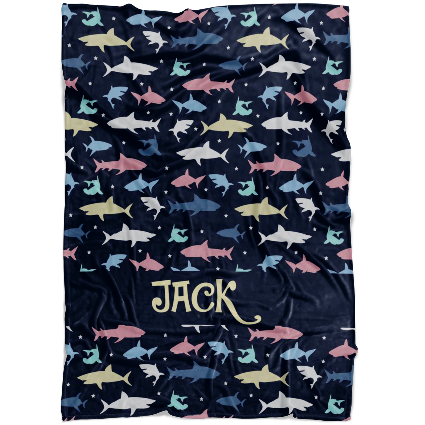 Personalized Dinosaurs, Dino World Blanket for Boys & Girls, Kids - Jack