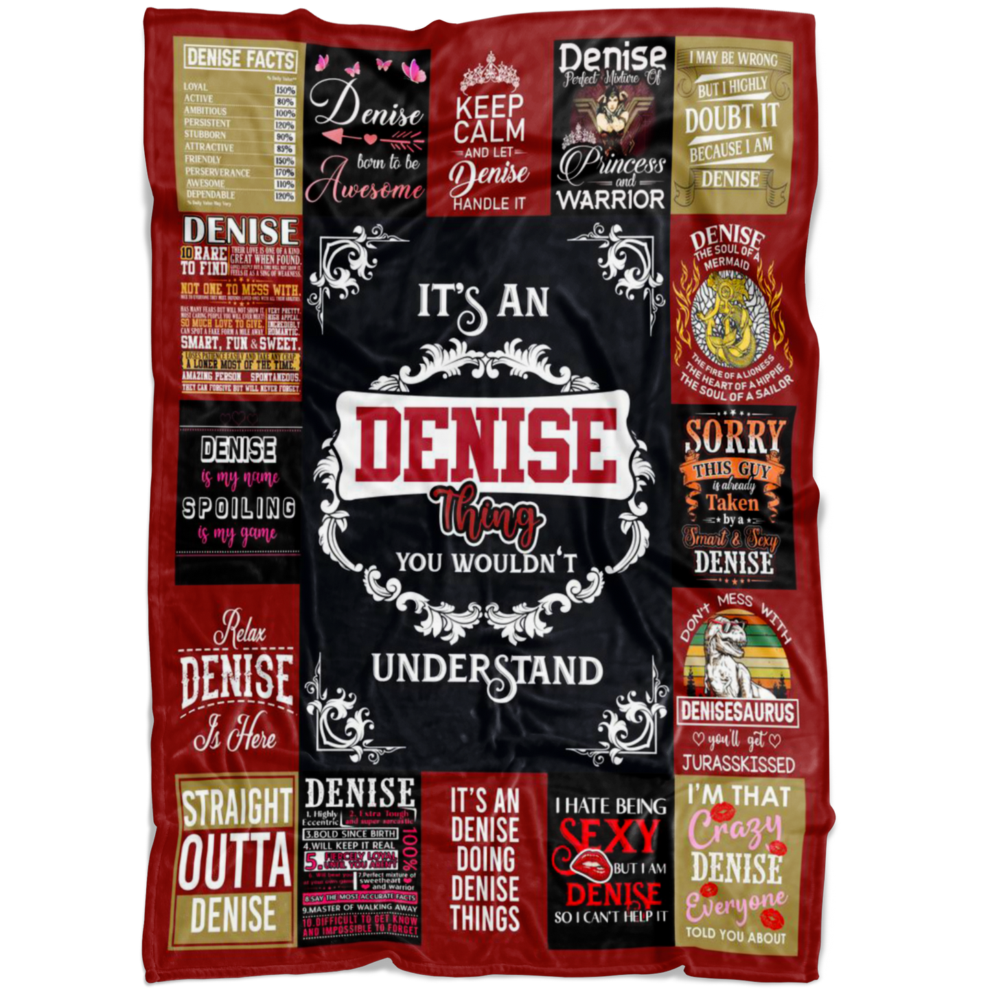 Cozy Premium Fleece Blanket - DENISE