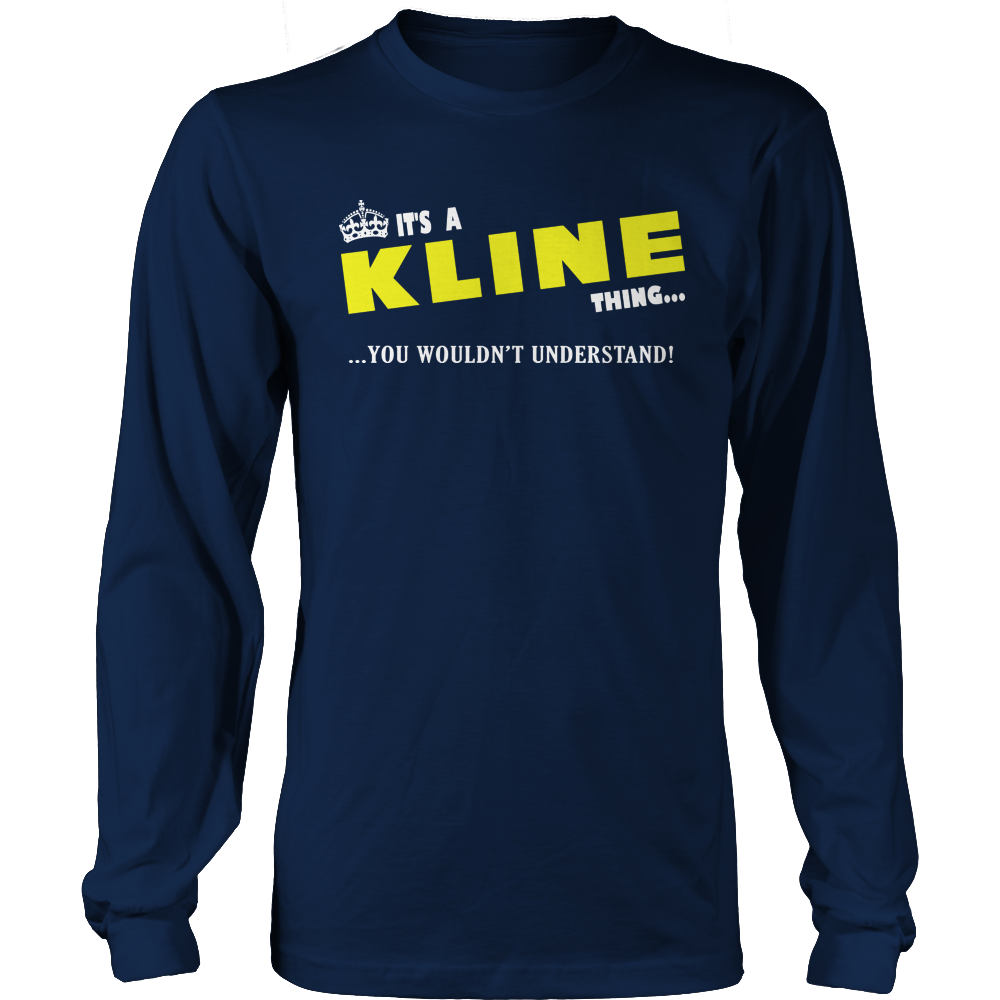 It's A Kline Thing, You Wouldn't Understand
