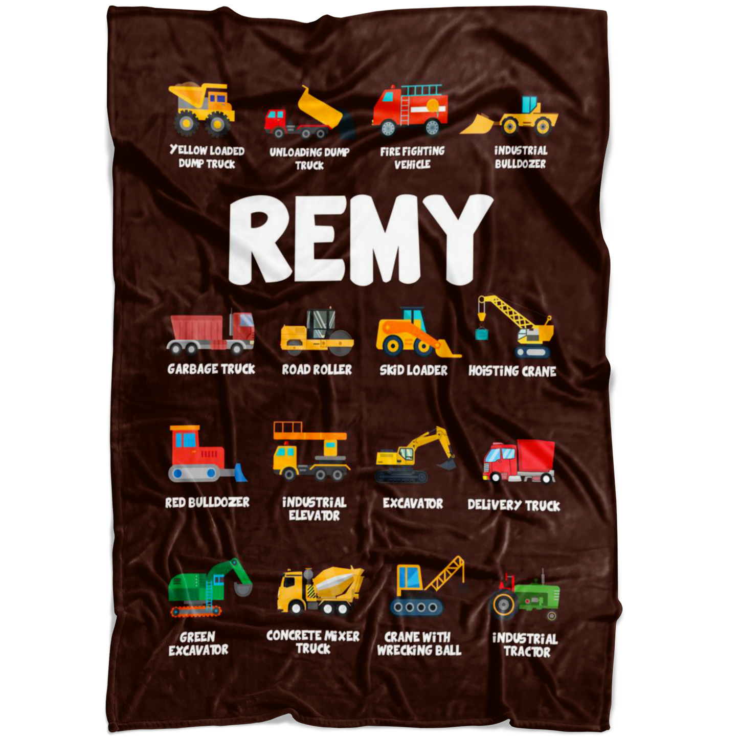 REMY Construction Blanket Brown