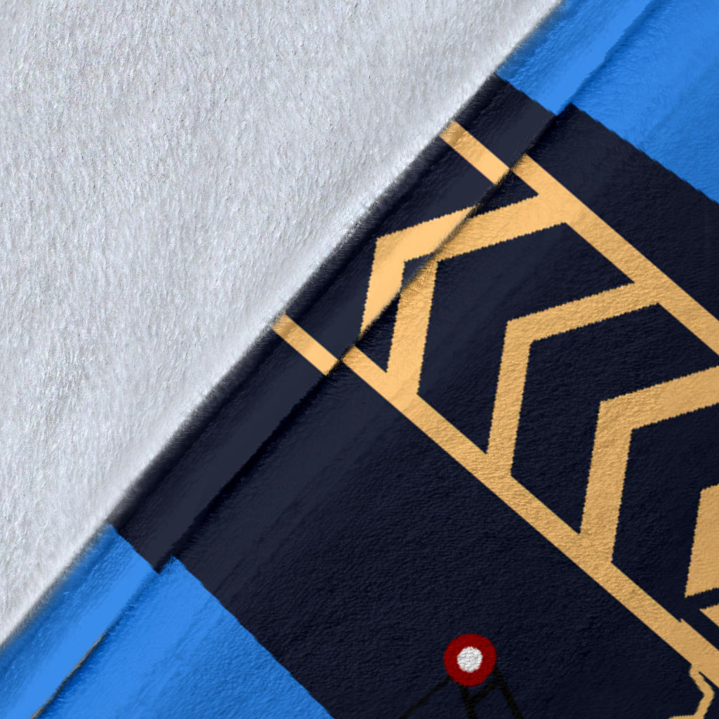 Personalized Name Blanket with Construction Machines & Tools for Kids