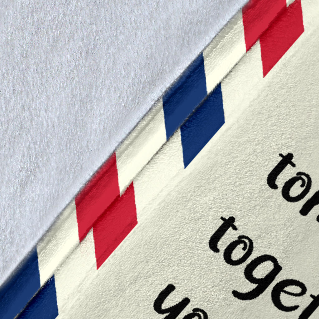 To My Husband Gift from Wife, Mail Blanket