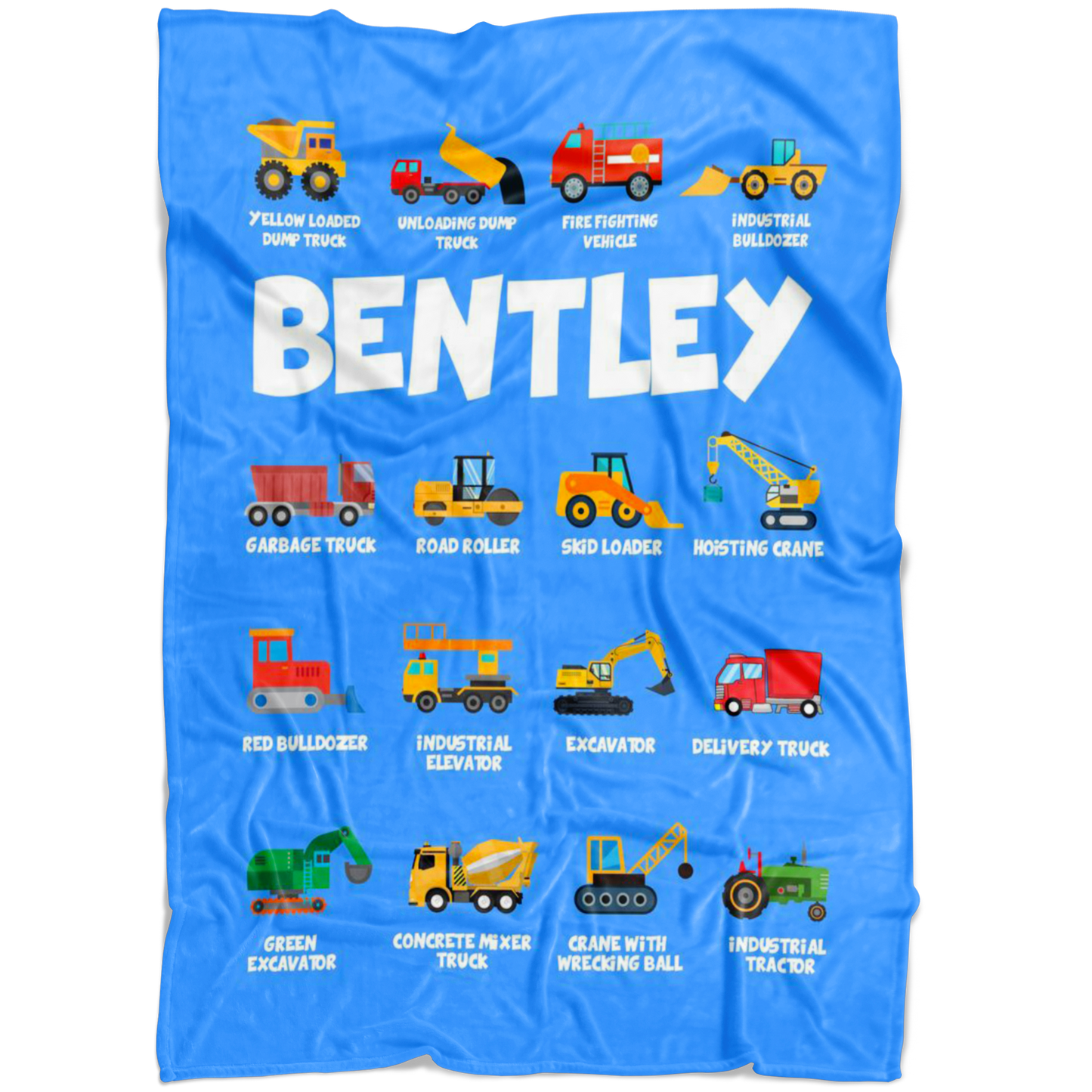 Bentley Construction Blanket Blue