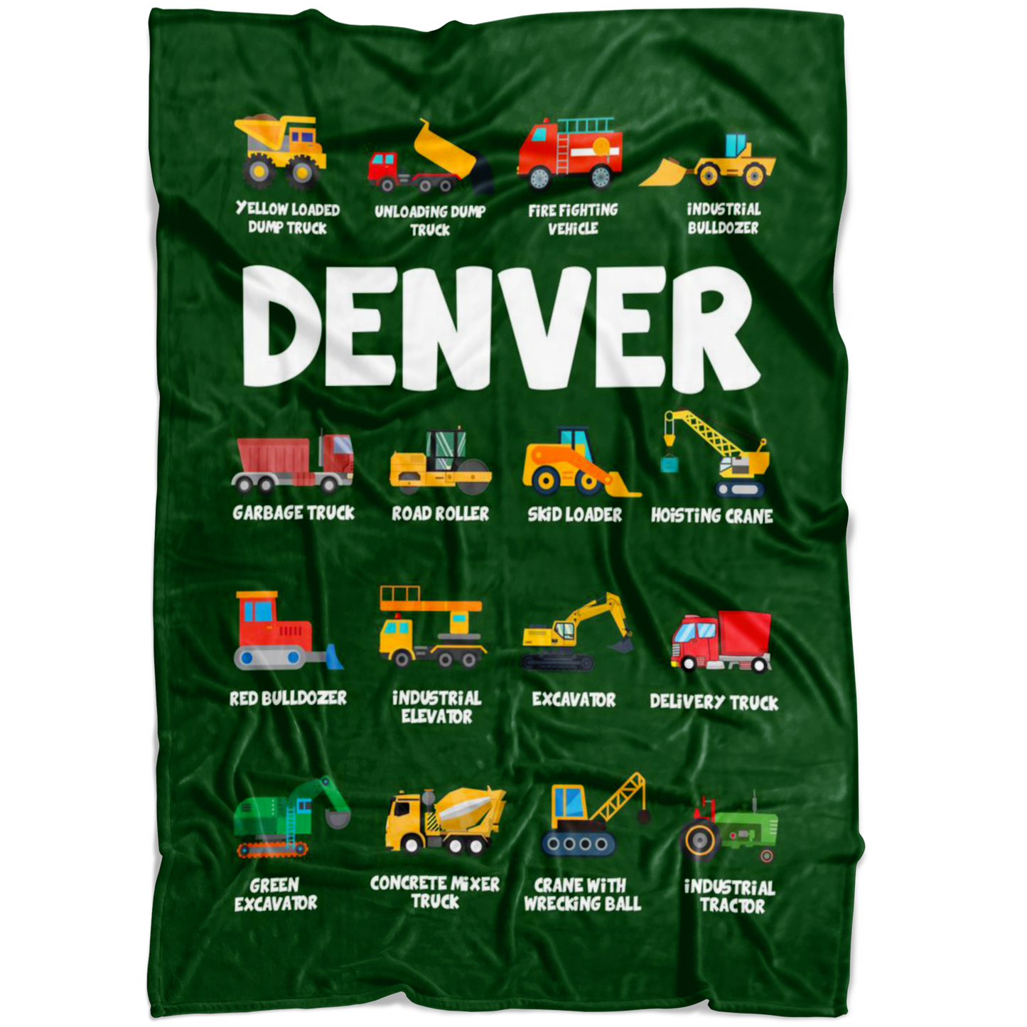 DENVER Construction Blanket Green