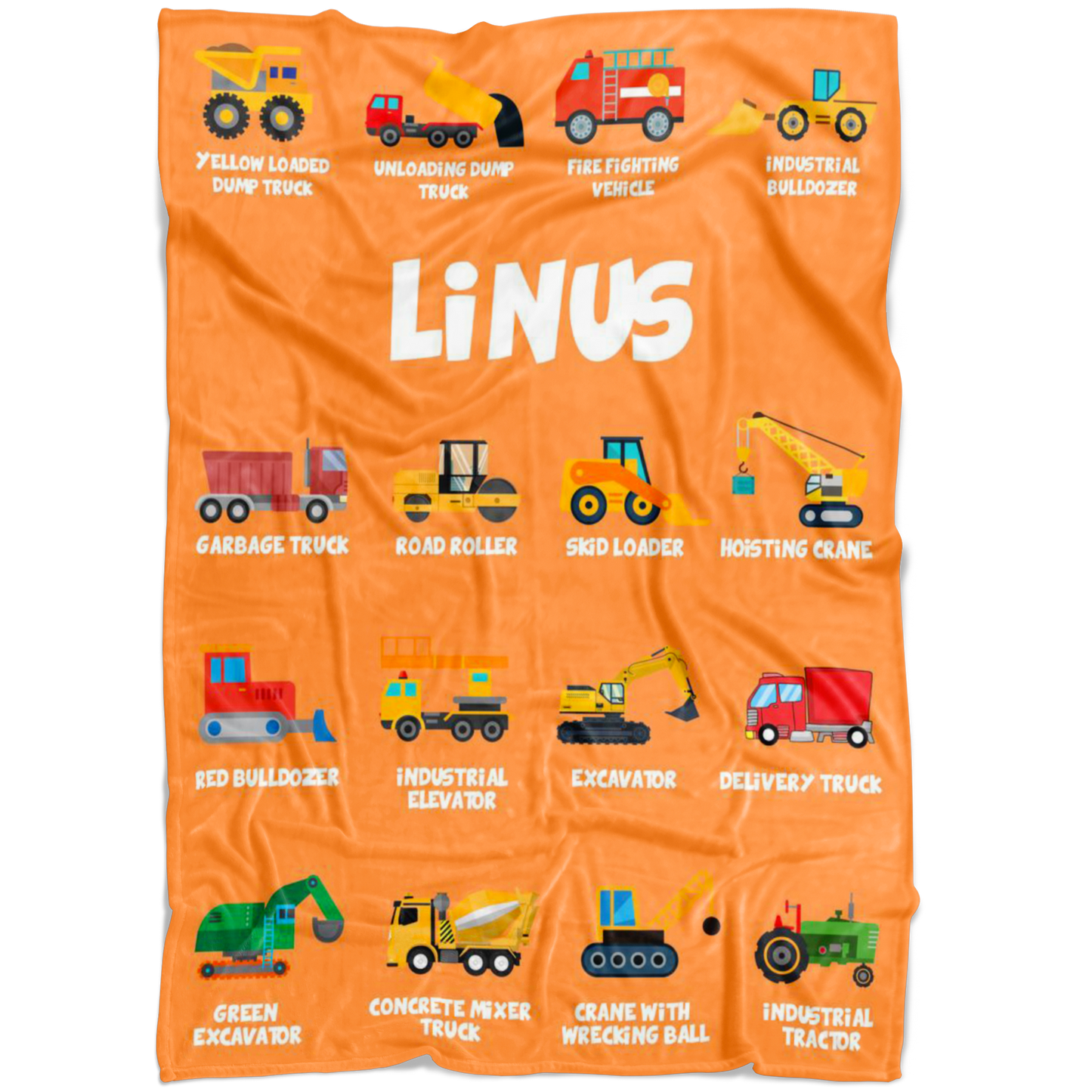 LINUS Construction Blanket Orangle