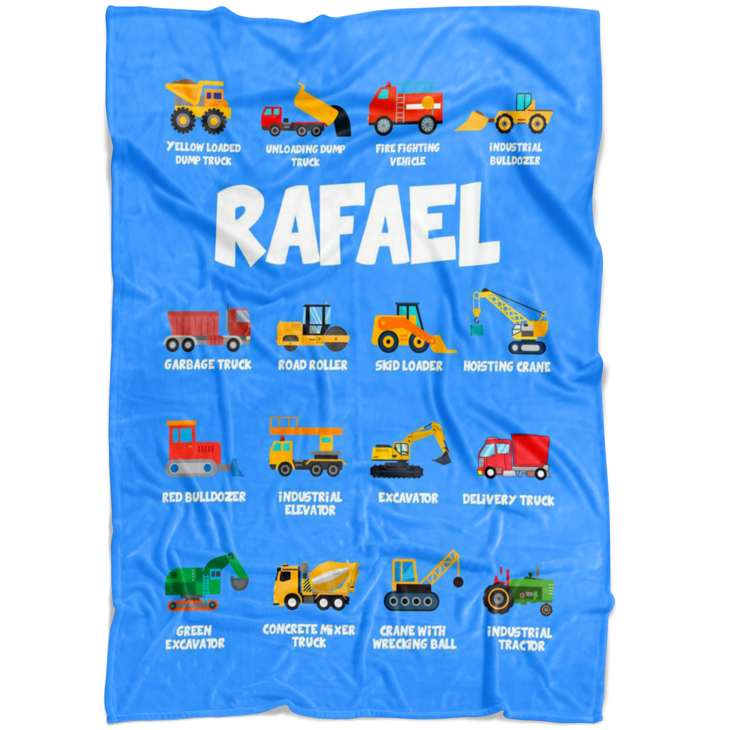 Rafael Construction Blanket Blue