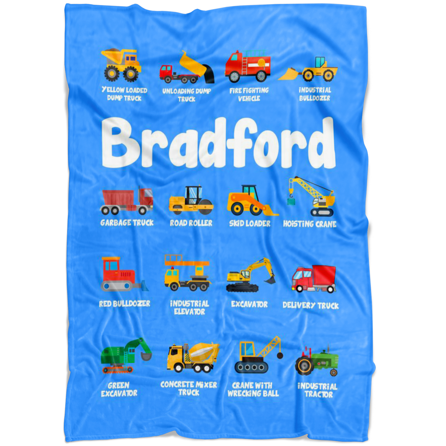 Bradford Construction Blanket Blue