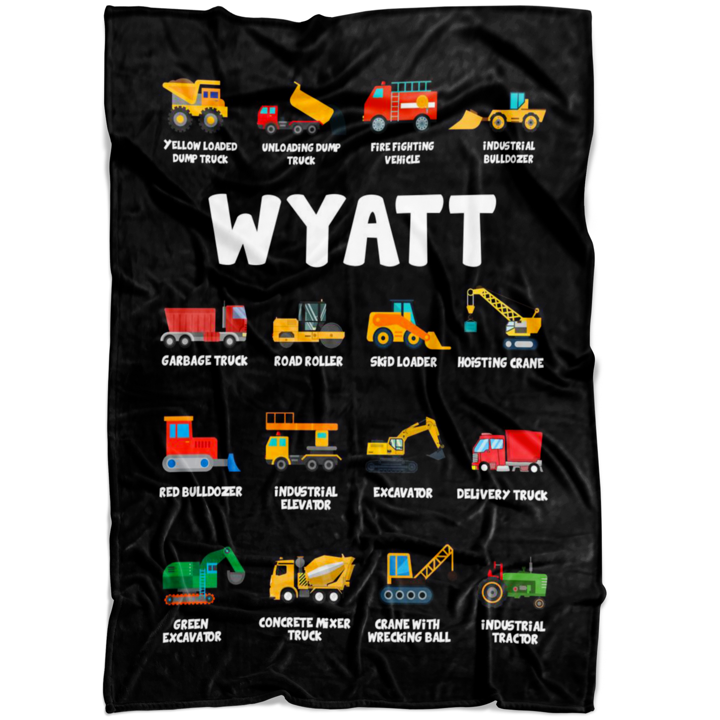 Wyatt Construction Blanket Black