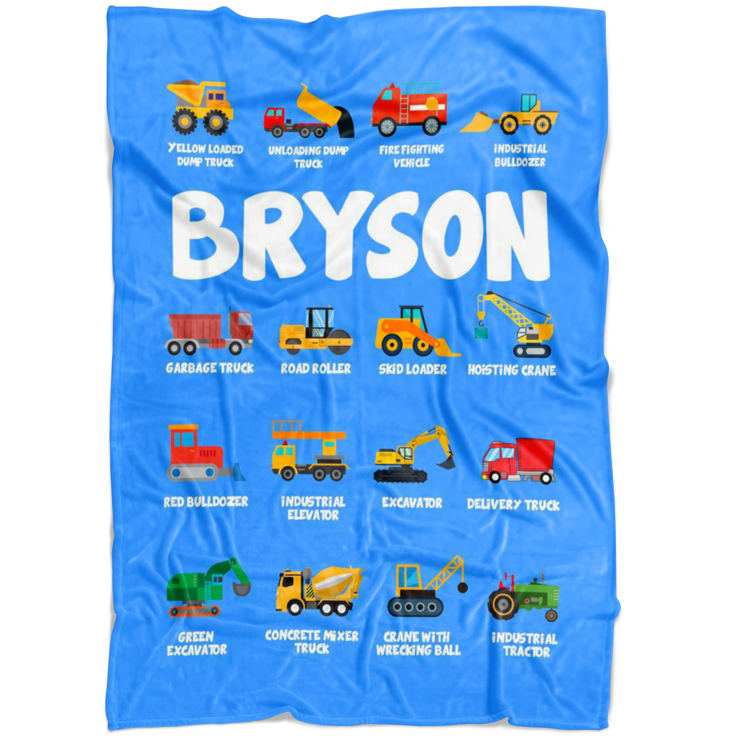 BRYSON Construction Blanket Blue