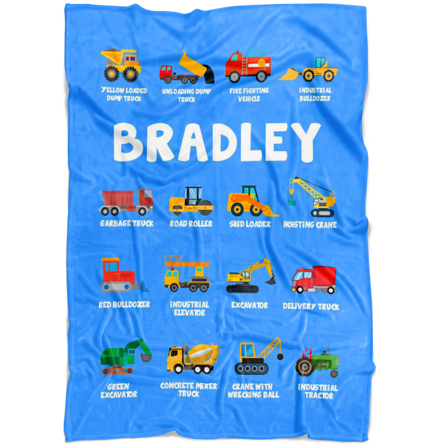 Bradley Construction Blanket Blue