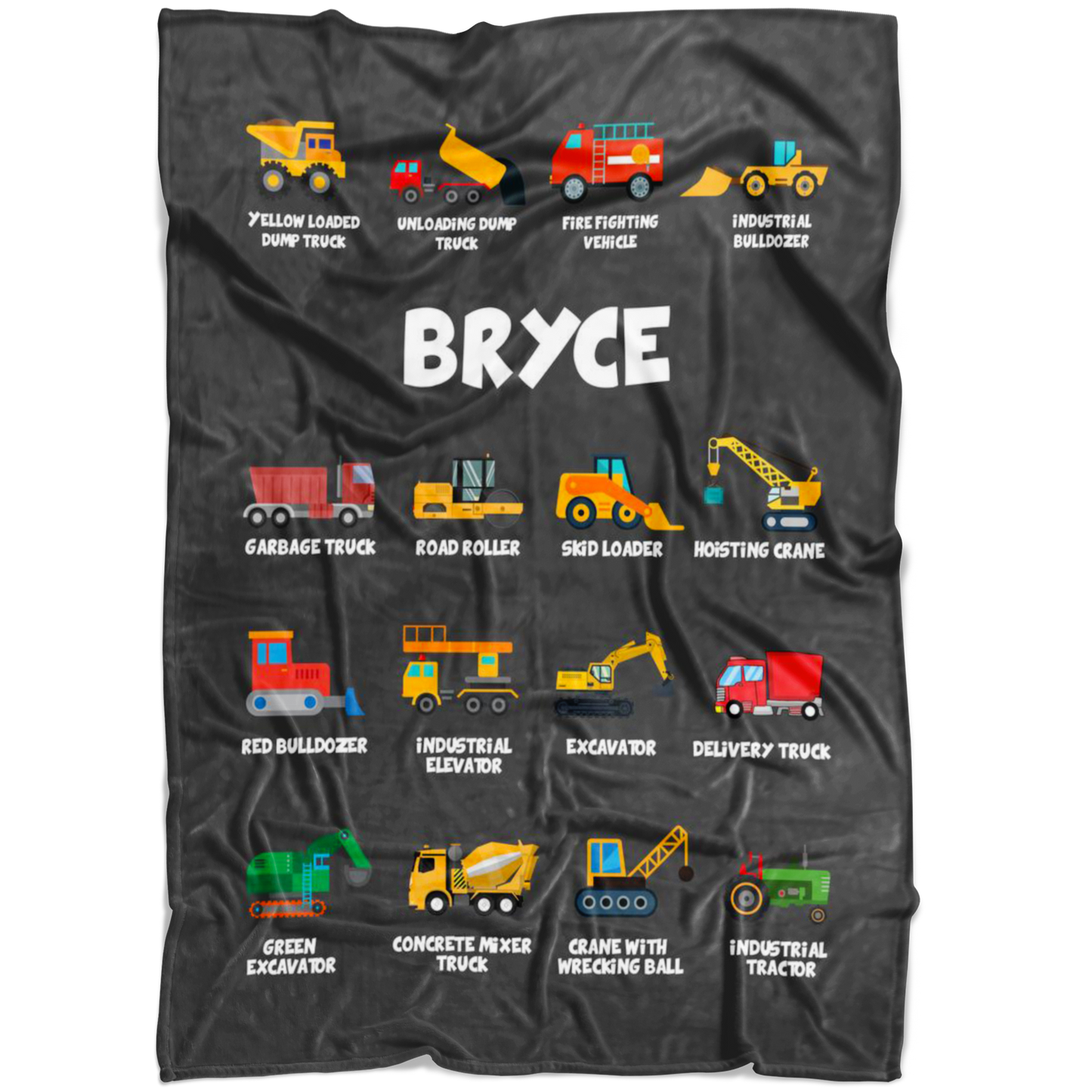 BRYCE Construction Blanket Grey