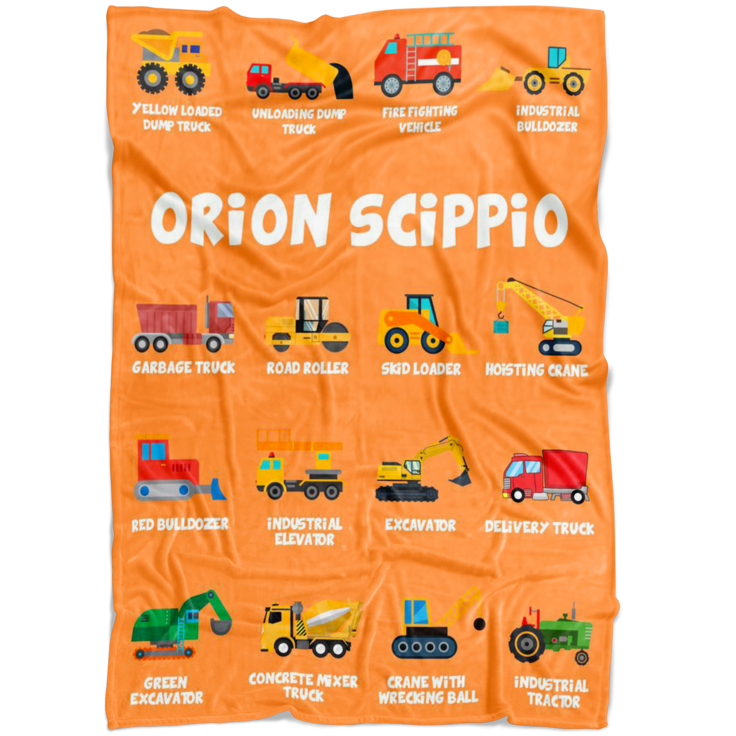 Orion Scippio Construction Blanket Orange