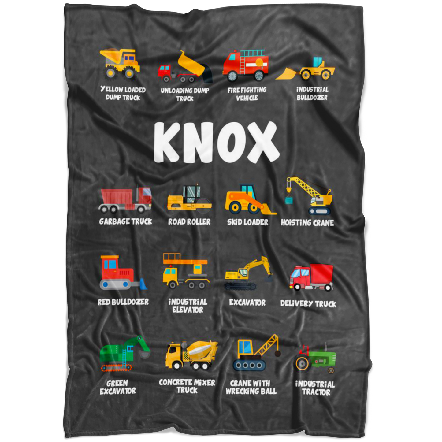 Knox Construction Blanket Grey