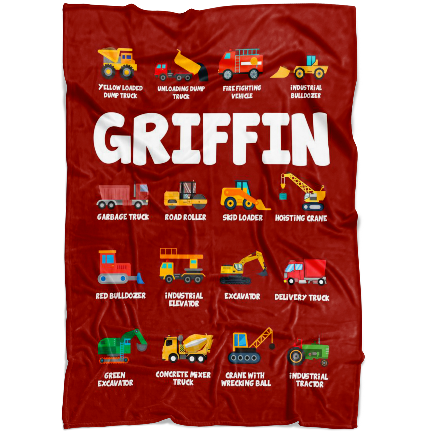 GRIFFIN Construction Blanket Red