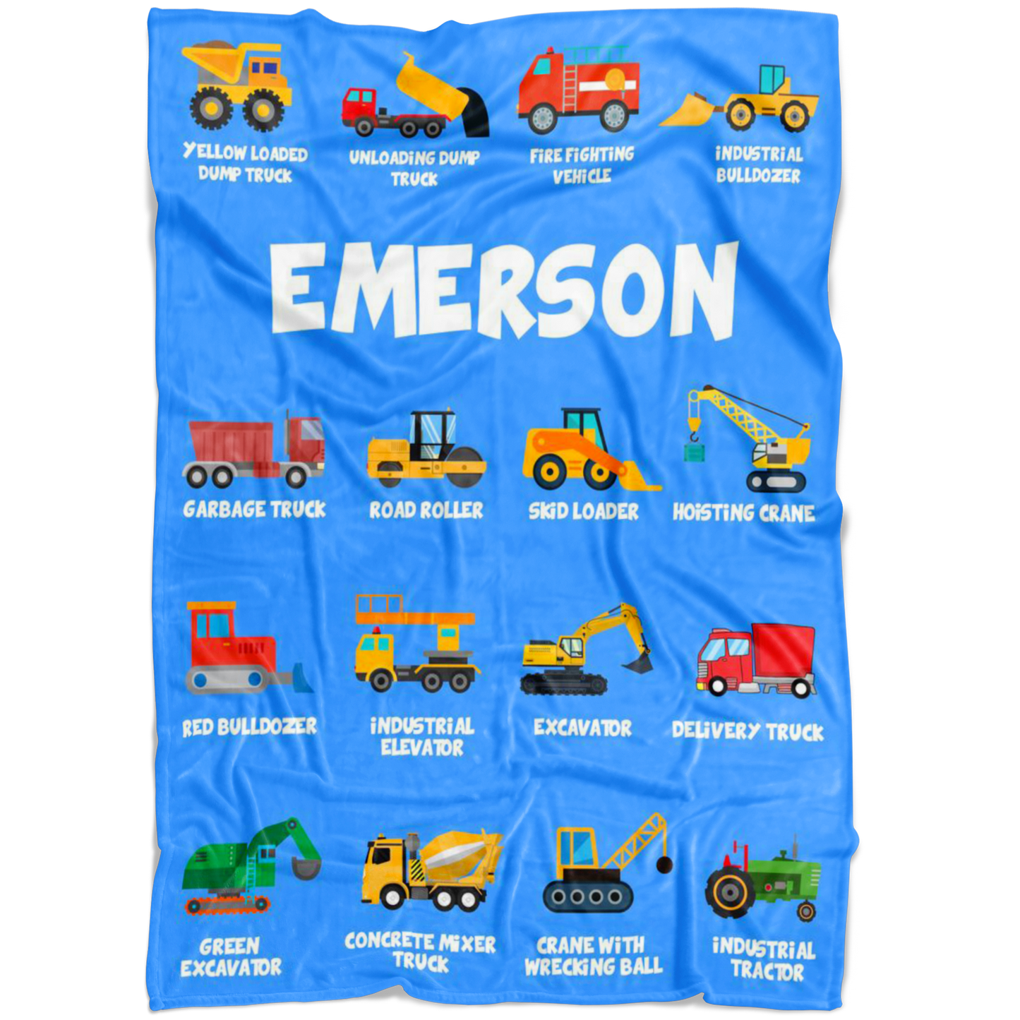 Emerson Construction Blanket Blue