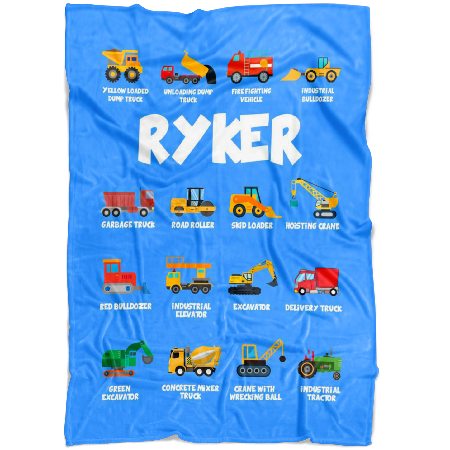Ryker Construction Blanket Blue