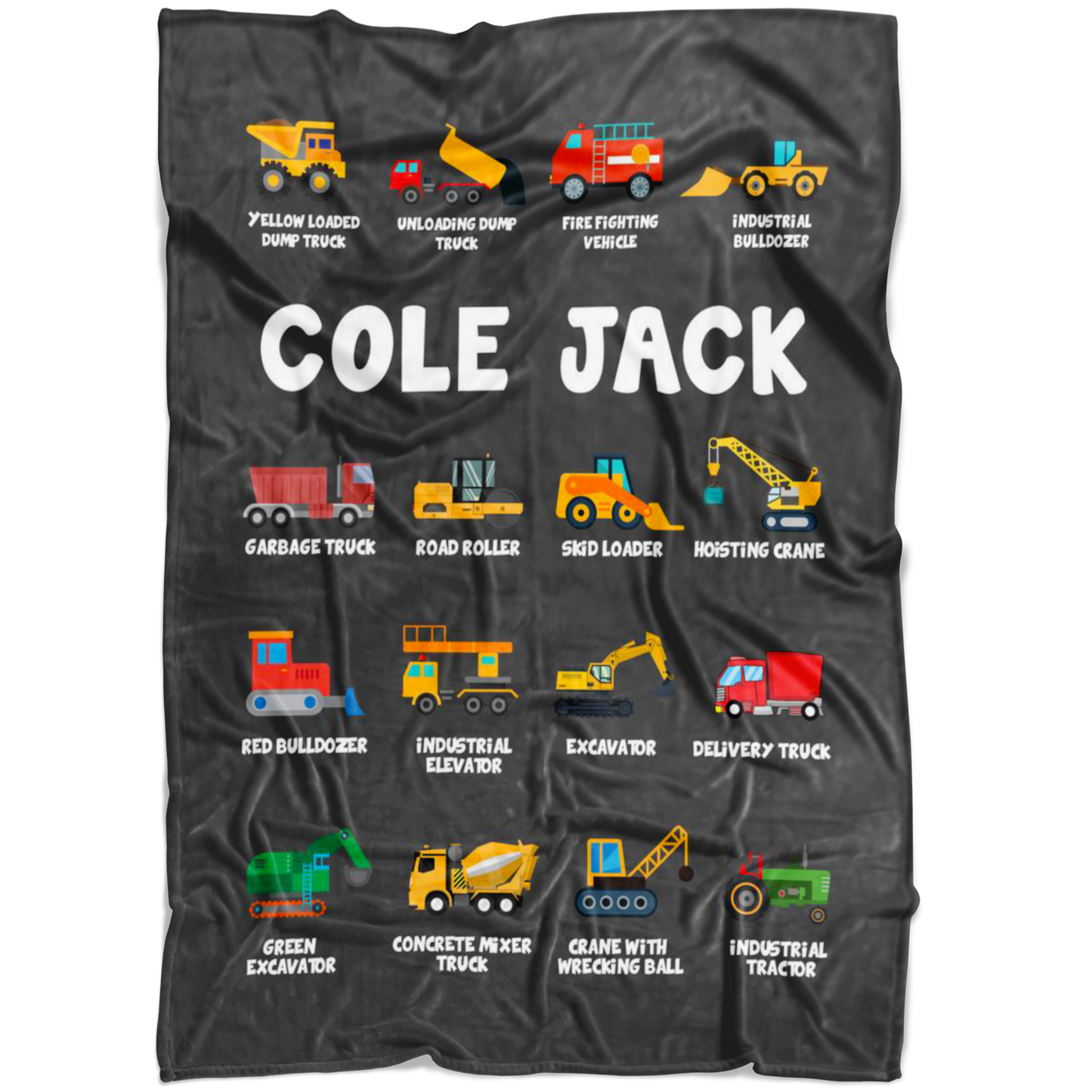 Cole Jack Construction Blanket Grey