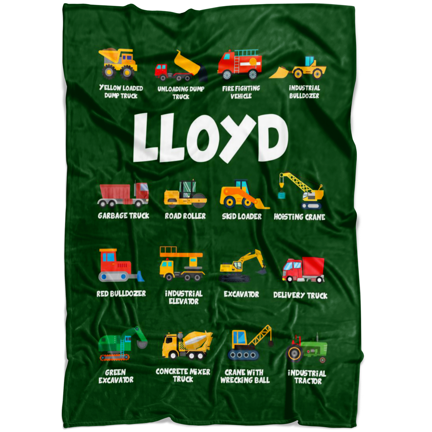 Lloyd Construction Blanket Green