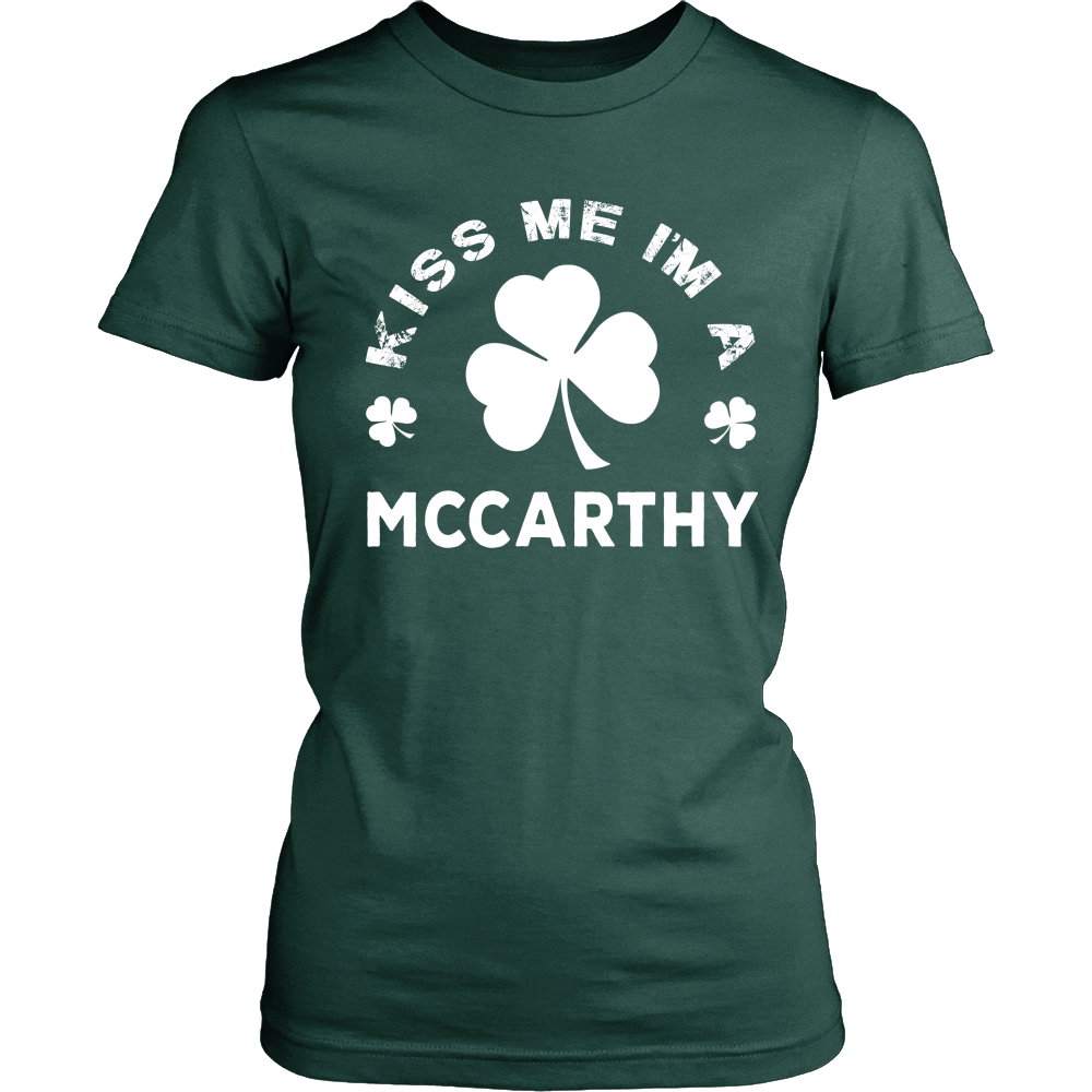 Kiss Me I'm a McCarthy