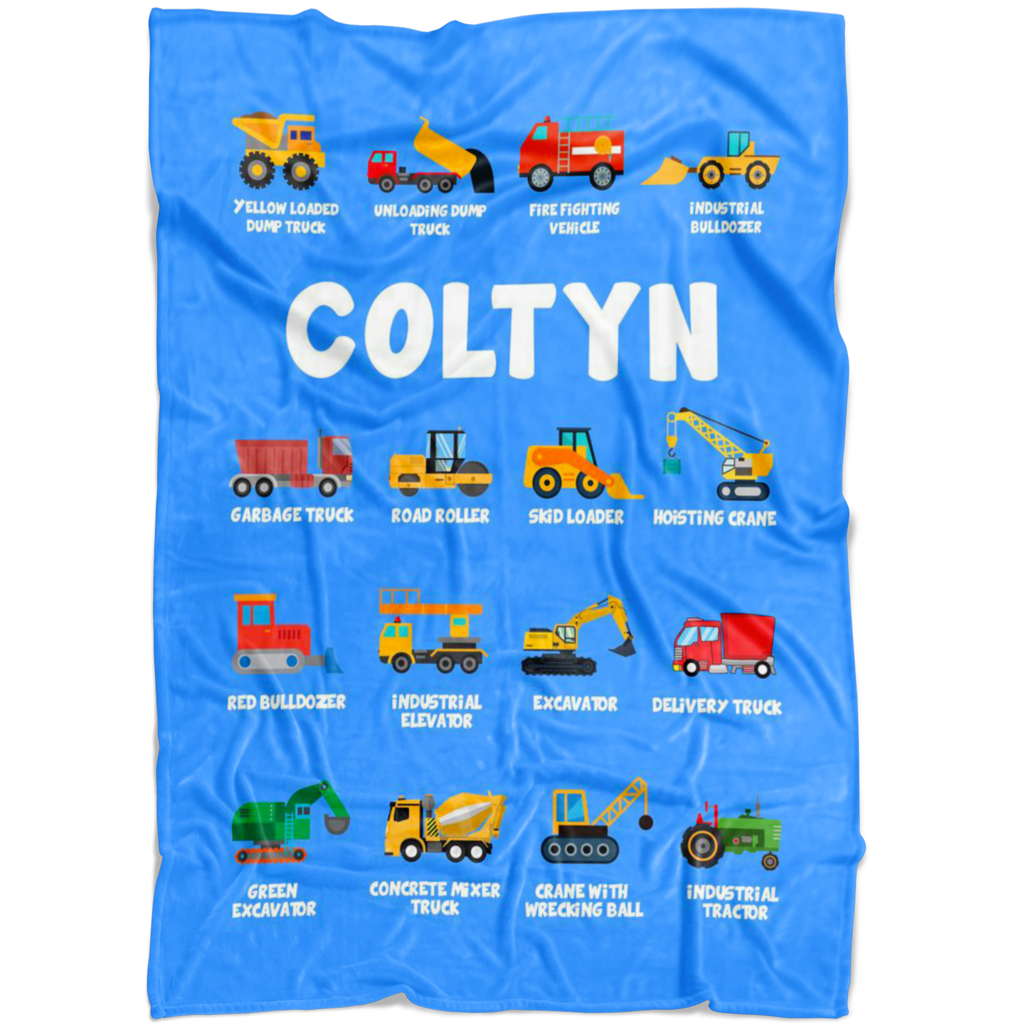 COLTYN Construction Blanket Blue