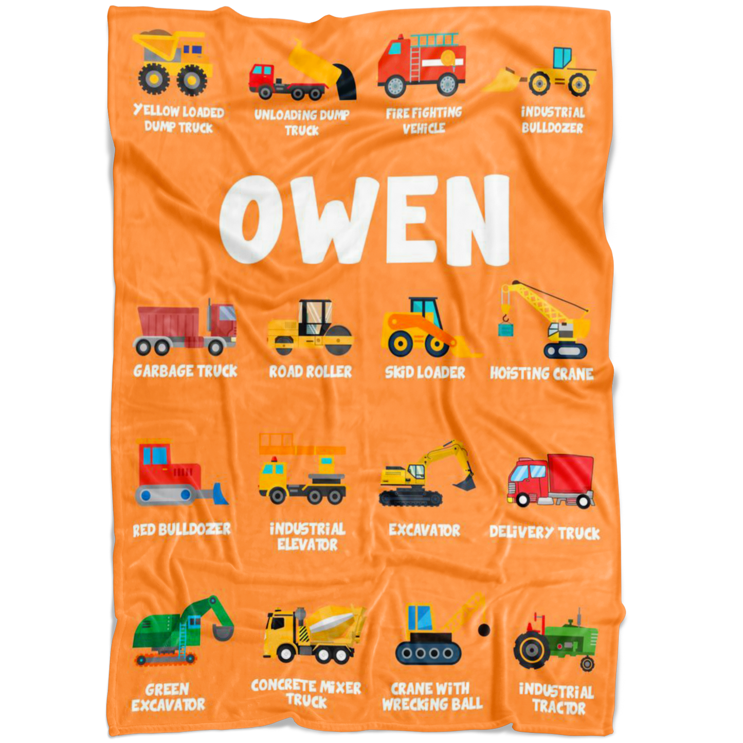 Owen Construction Blanket Orange