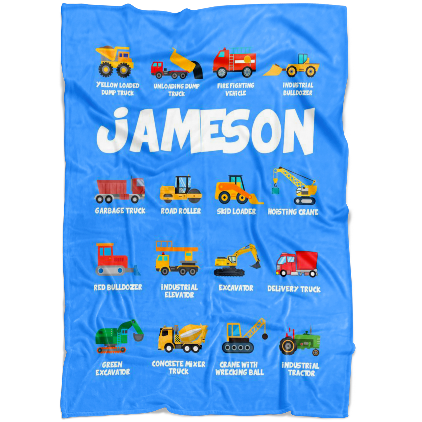 Jameson Construction Blanket Blue