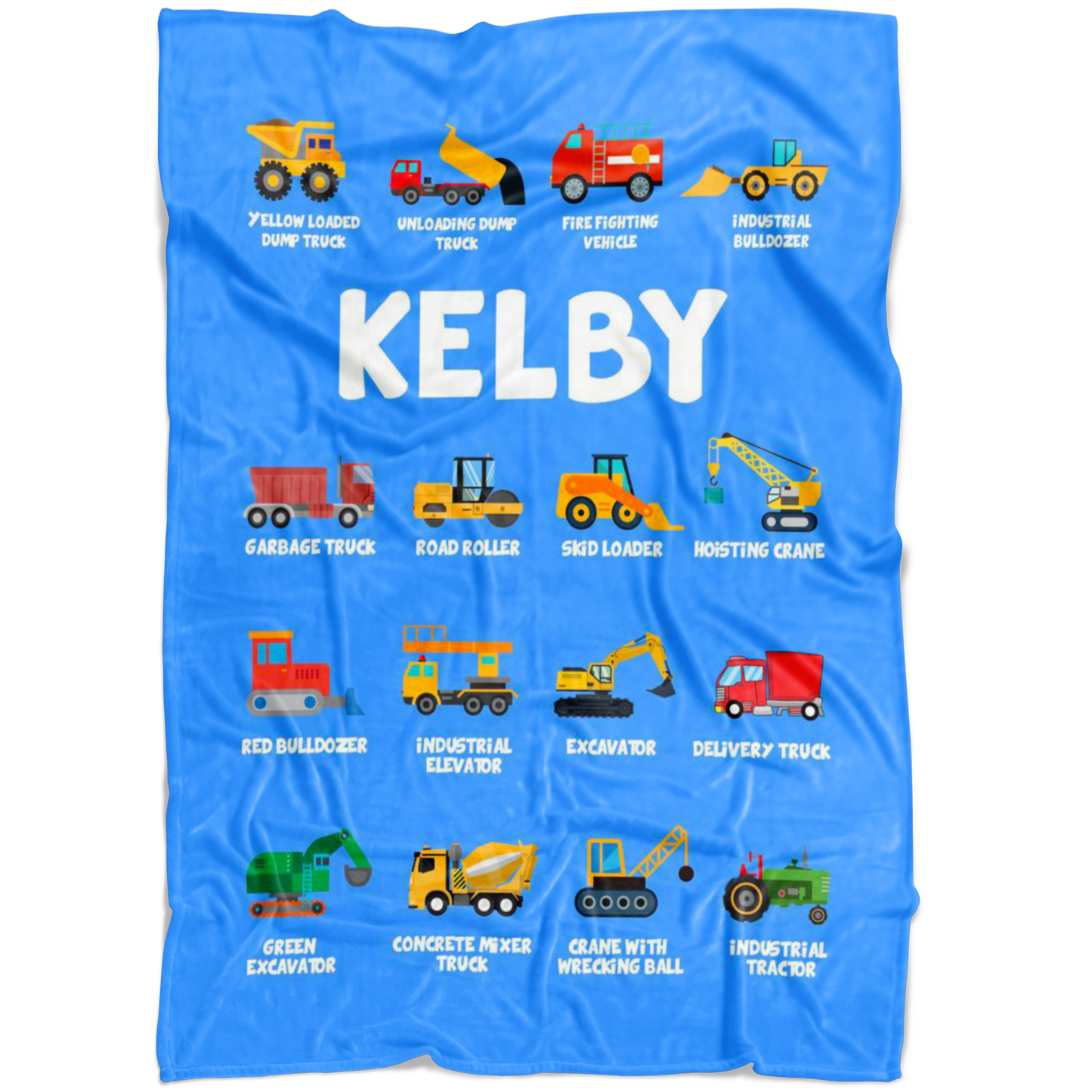 KELBY Construction Blanket Blue