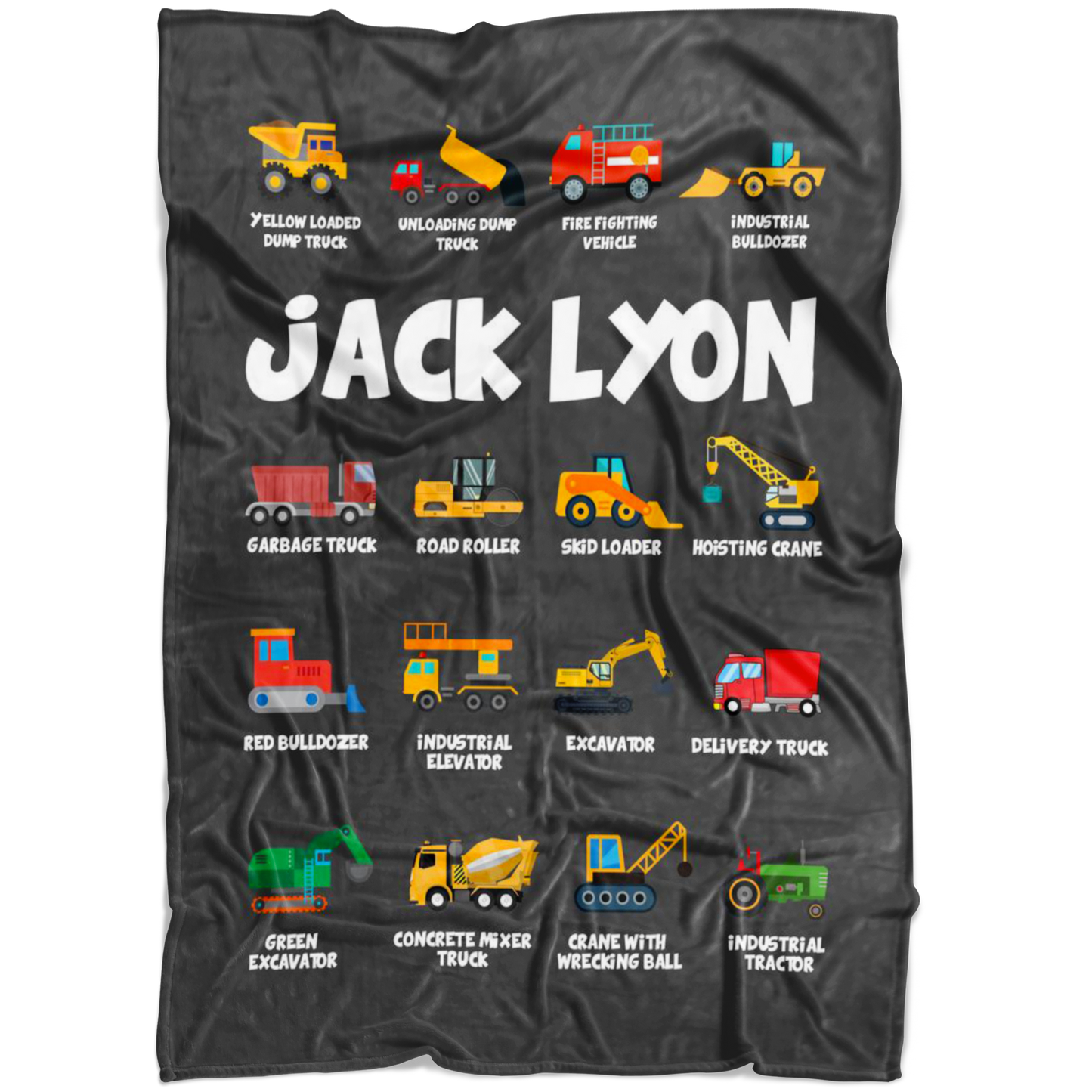 Jack Lyon Construction Blanket Grey