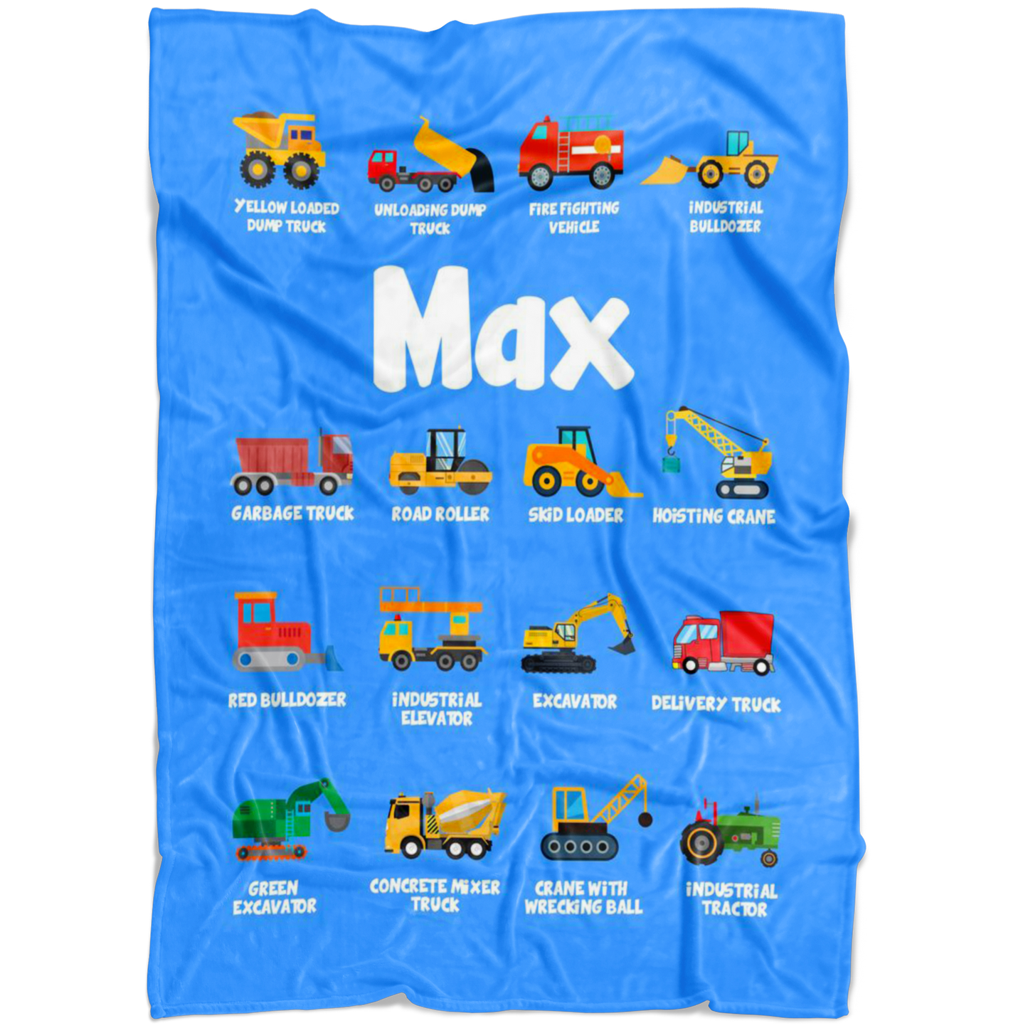 Max Construction Blanket Blue