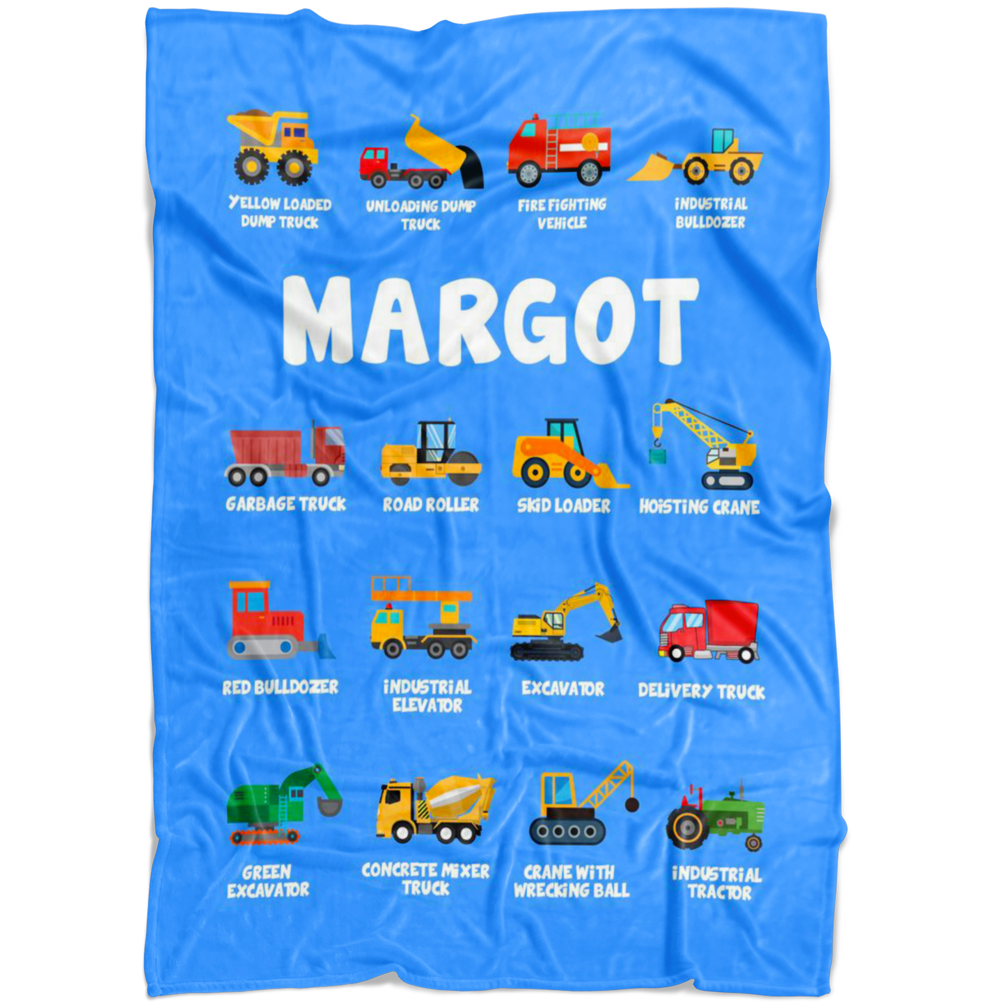 Margot Construction Blanket Blue