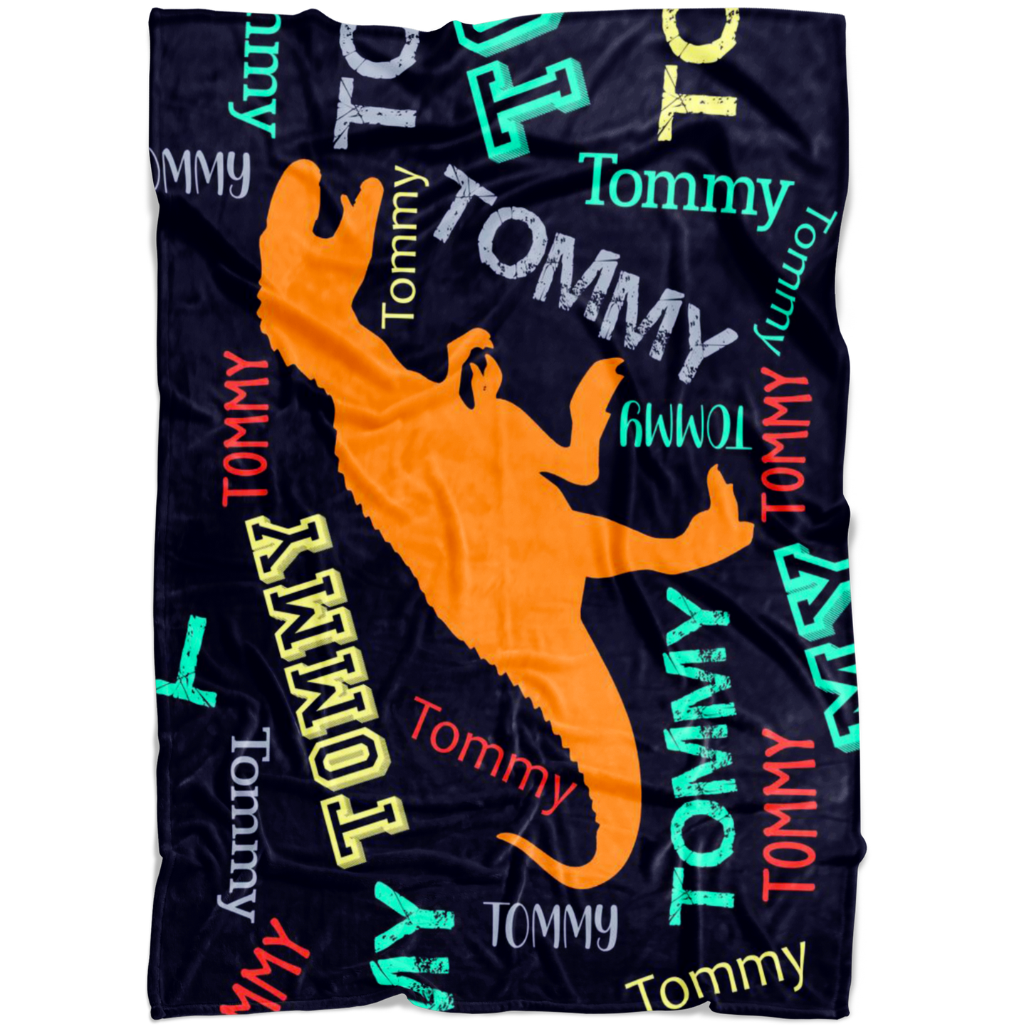 Tommy T-Rex Blanket