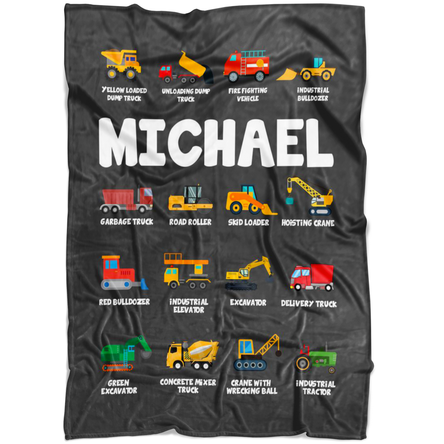 MICHAEL Construction Blanket Grey
